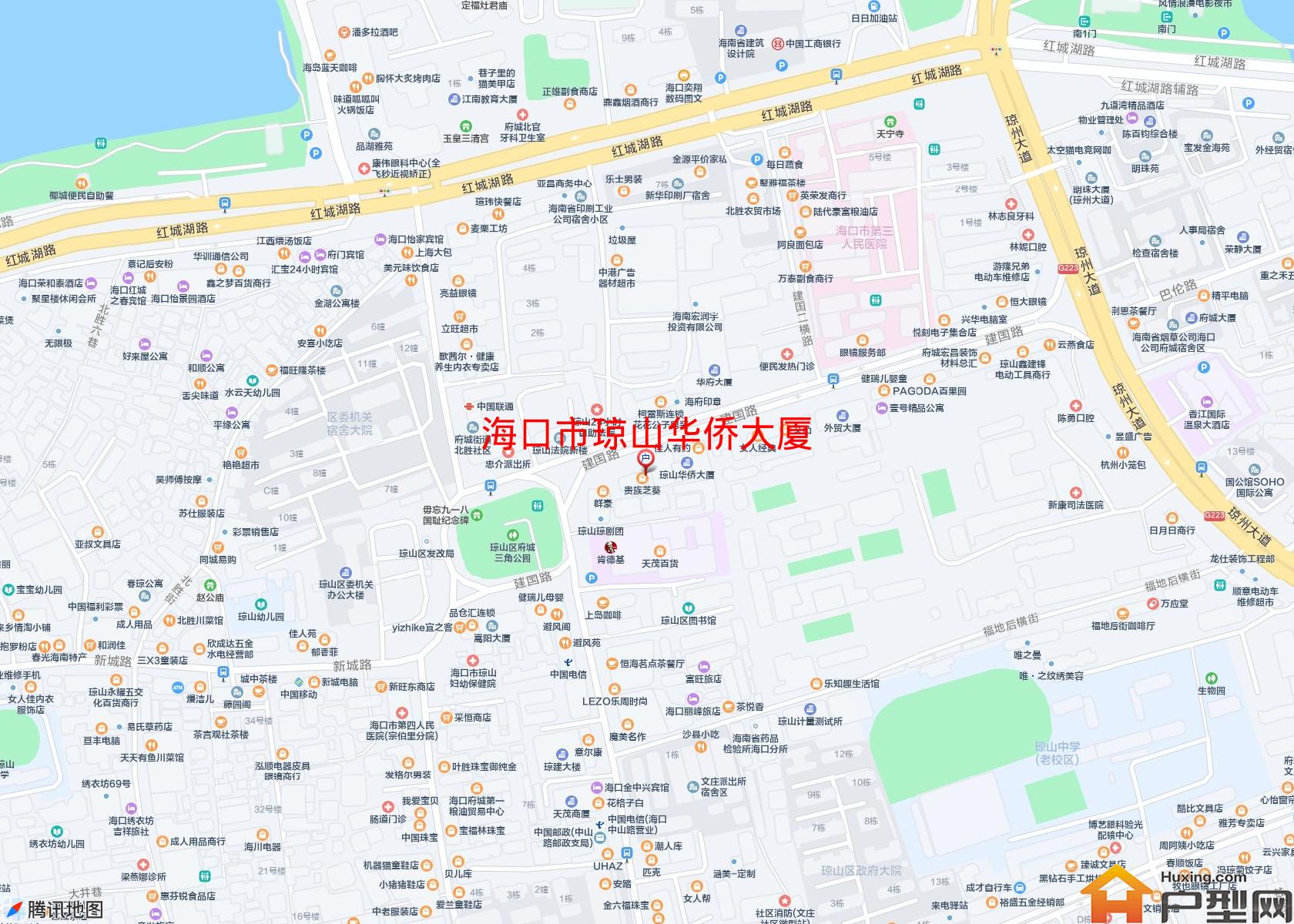 琼山华侨大厦小区 - 户型网