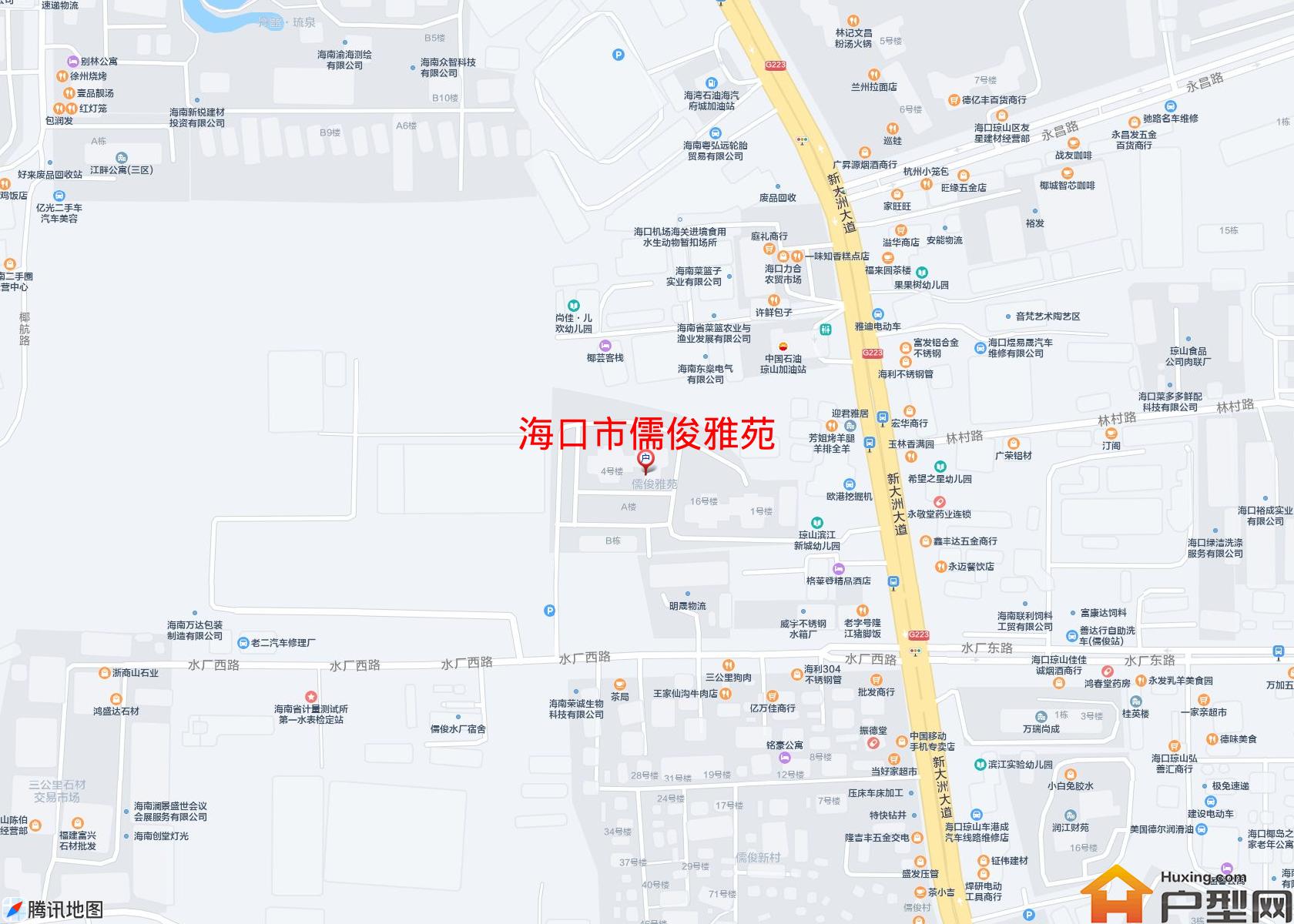 儒俊雅苑小区 - 户型网