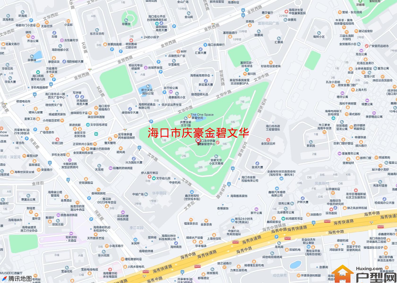 庆豪金碧文华小区 - 户型网