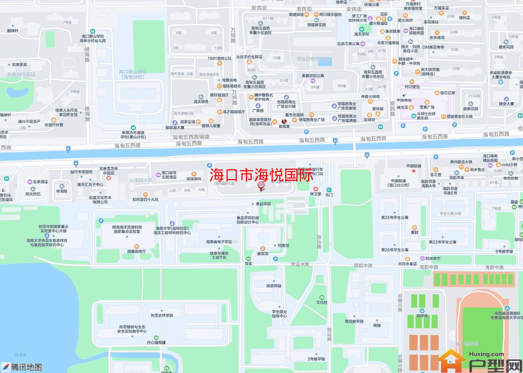 海悦国际小区 - 户型网