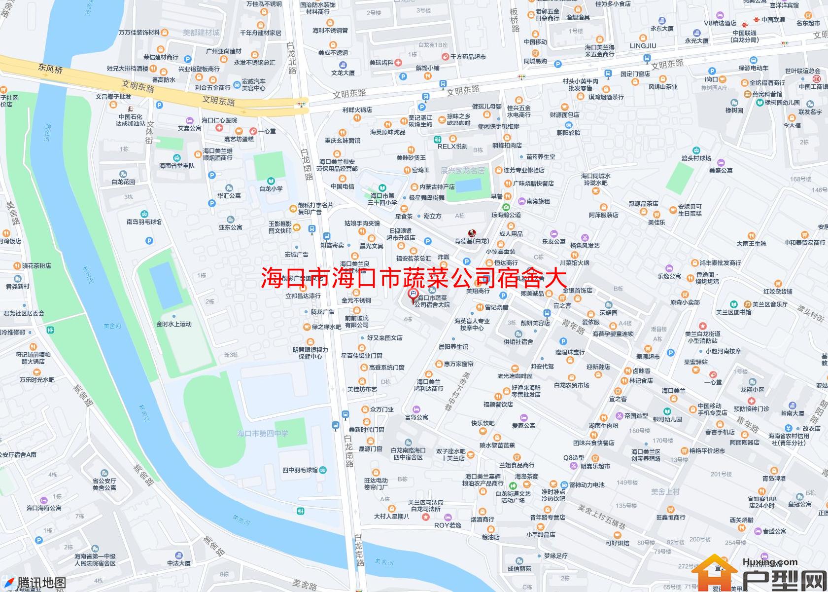 海口市蔬菜公司宿舍大院小区 - 户型网