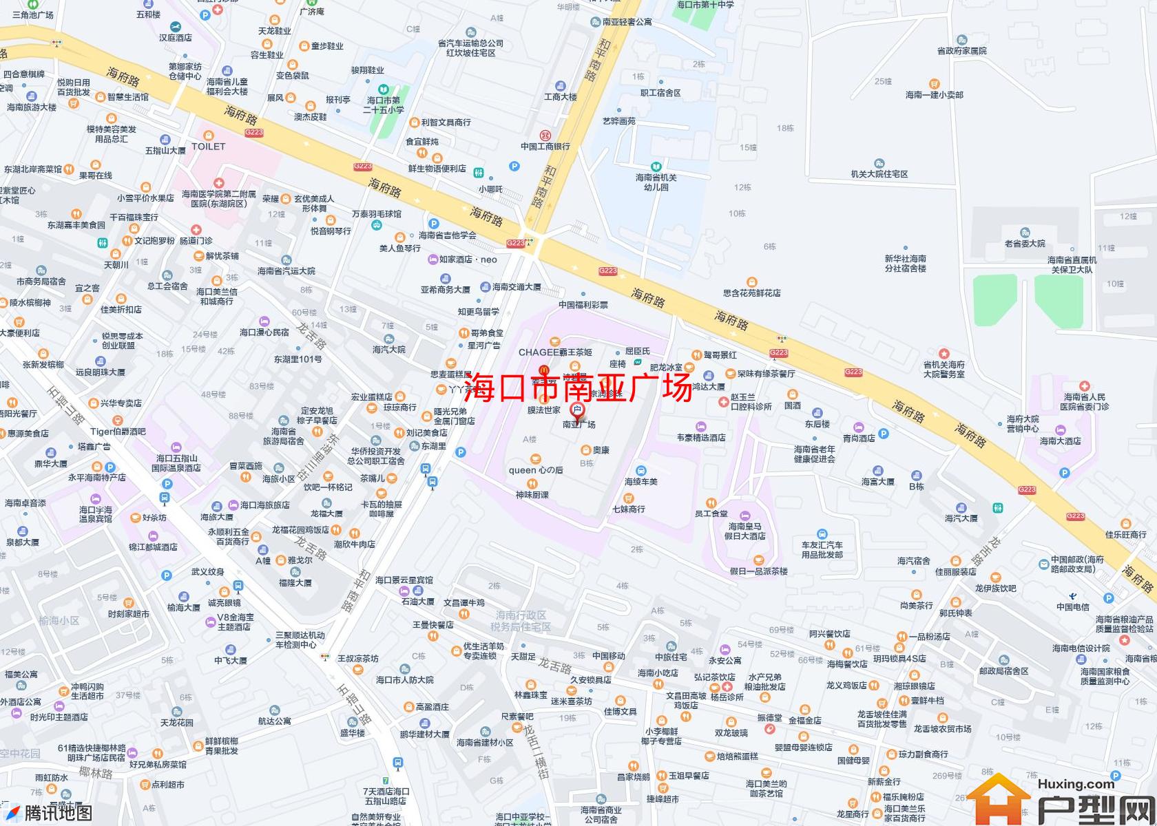南亚广场小区 - 户型网