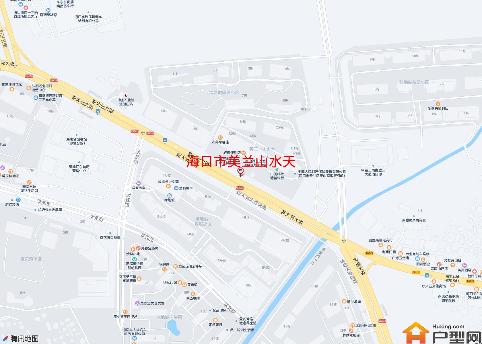 美兰山水天小区 - 户型网