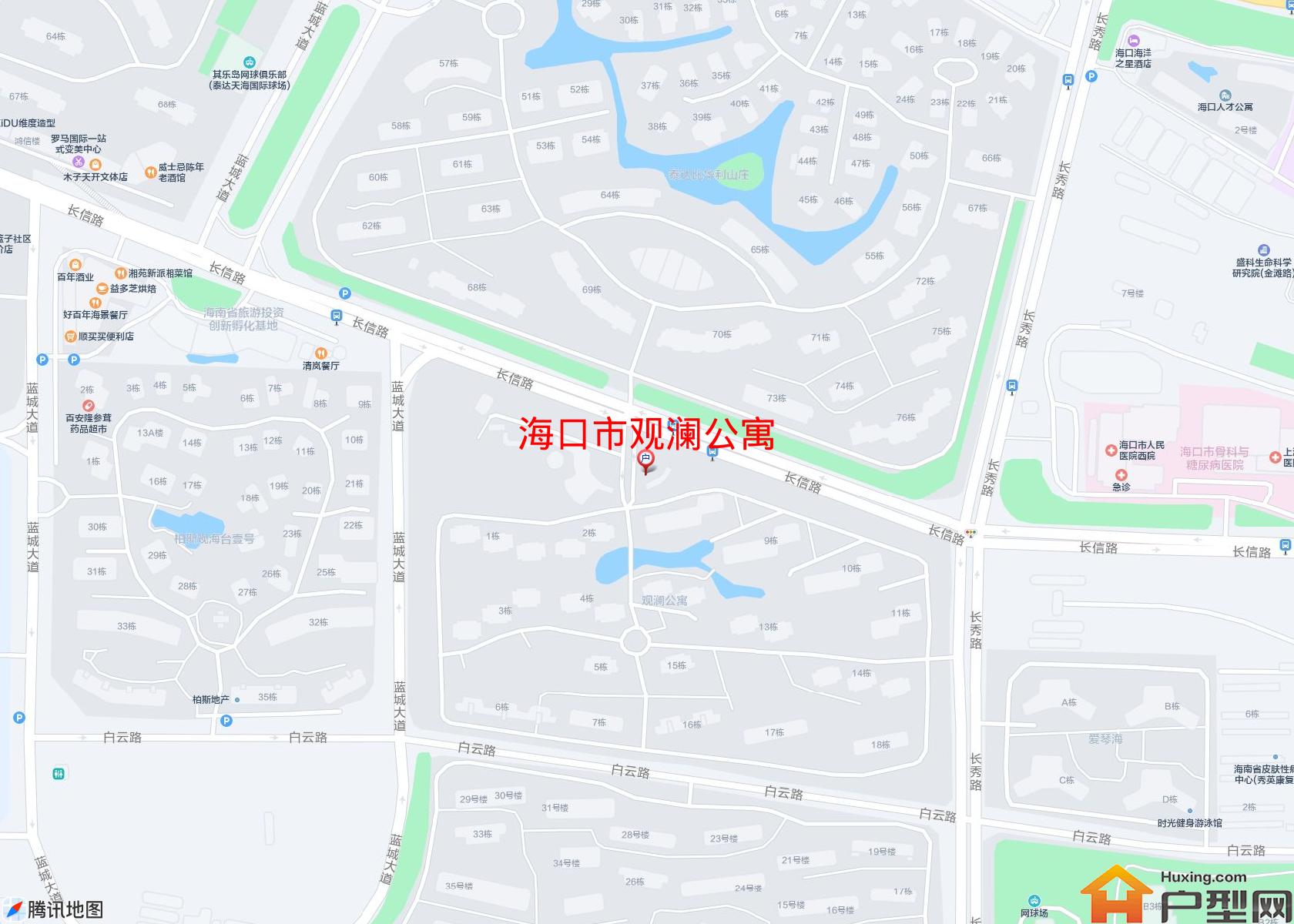 观澜公寓小区 - 户型网