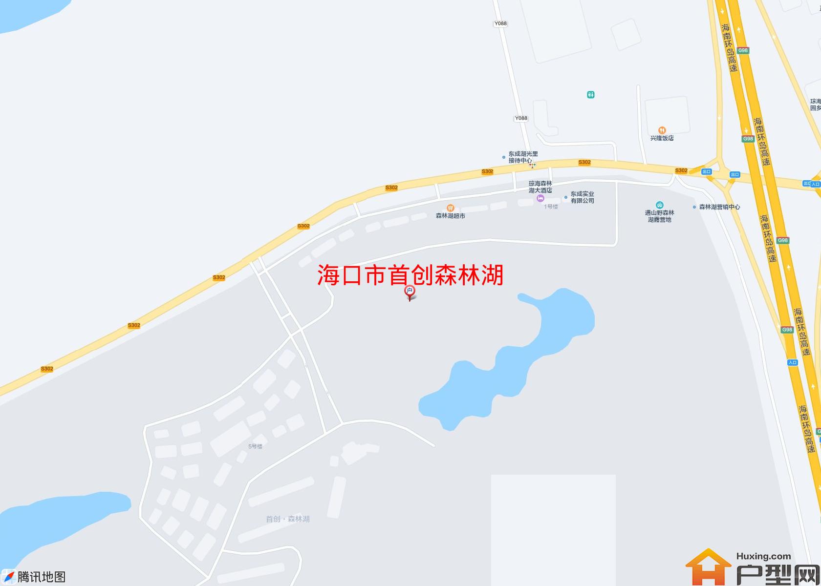 首创森林湖小区 - 户型网