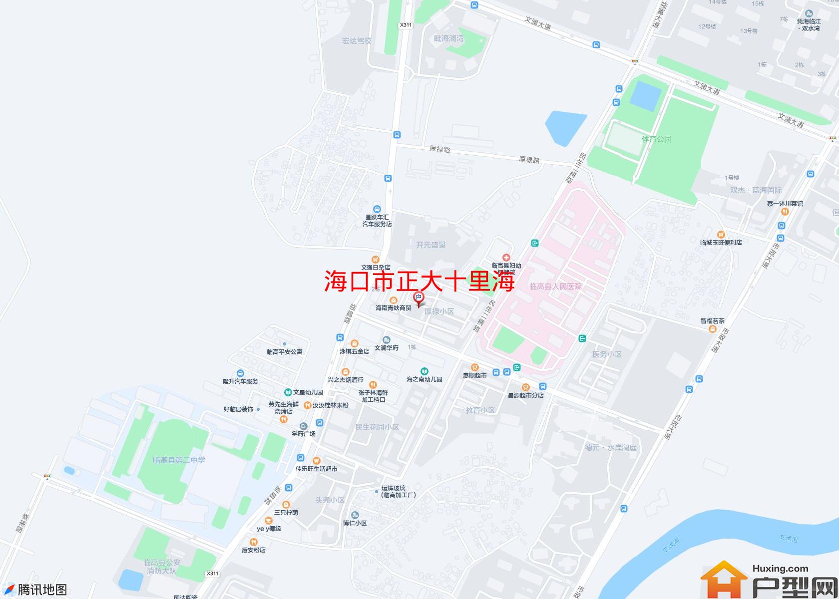正大十里海小区 - 户型网