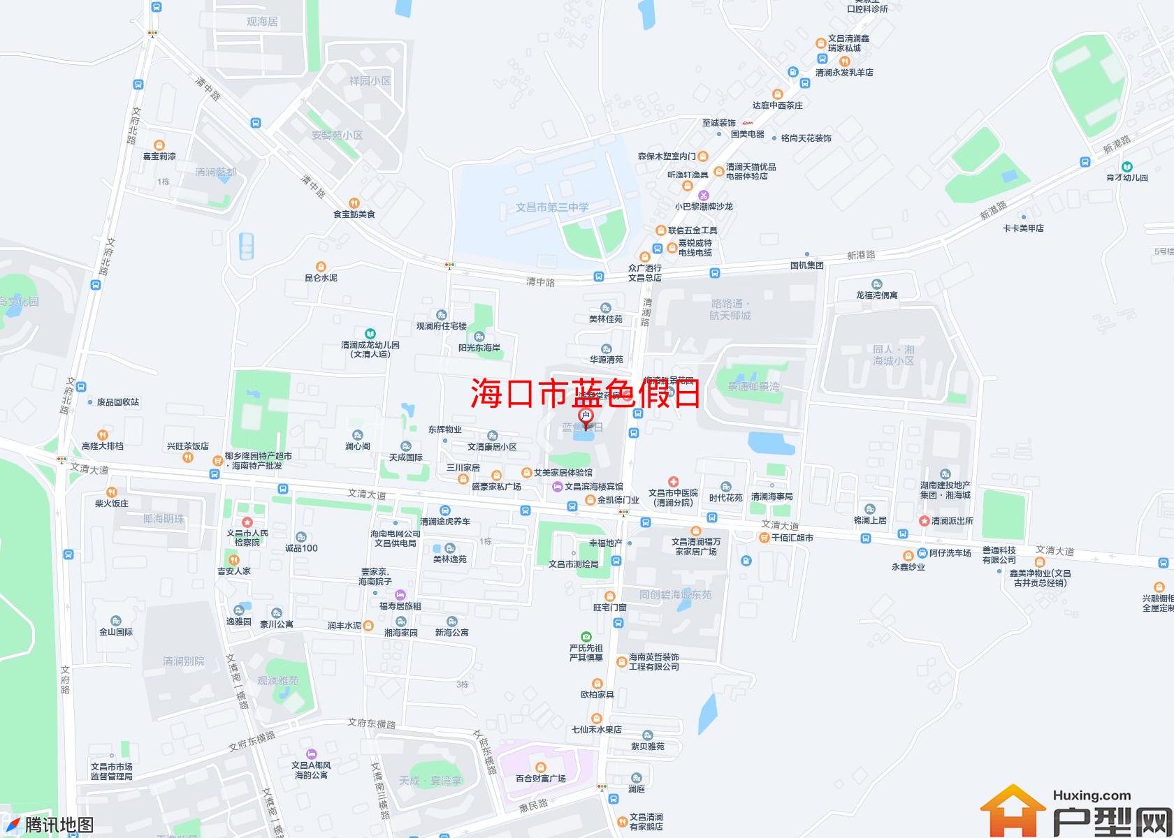蓝色假日小区 - 户型网
