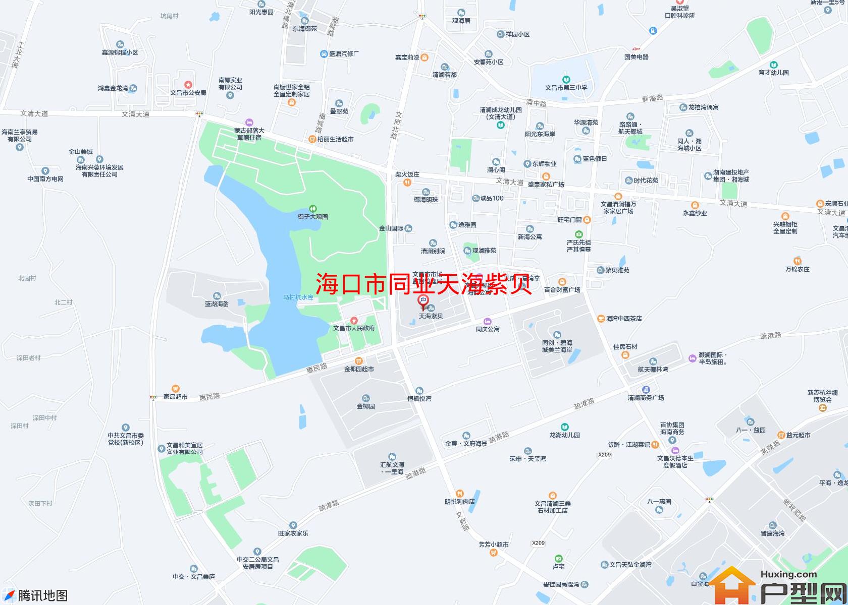 同业天海紫贝小区 - 户型网