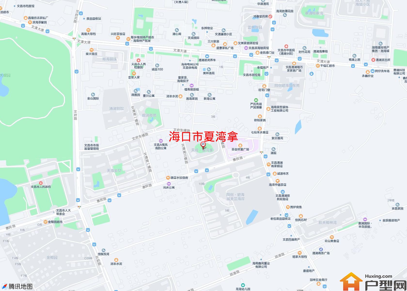 夏湾拿小区 - 户型网