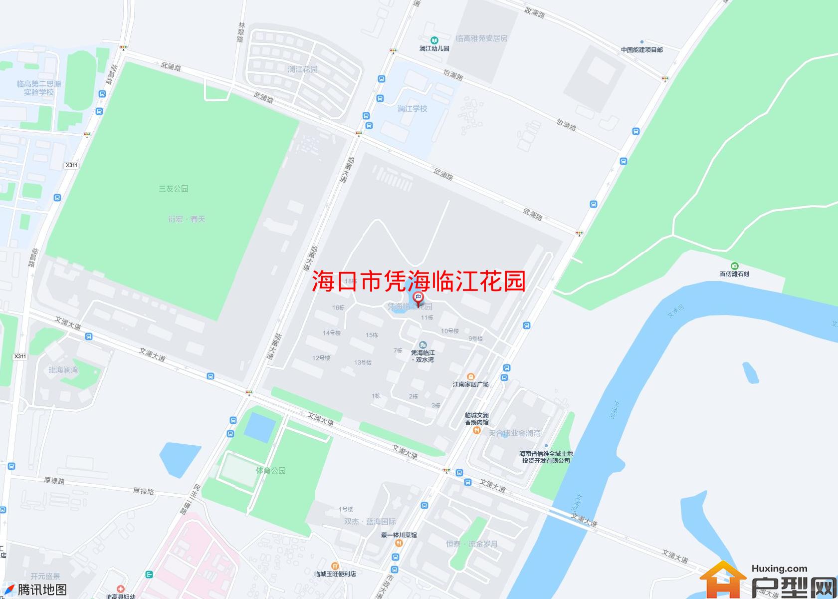 凭海临江花园小区 - 户型网