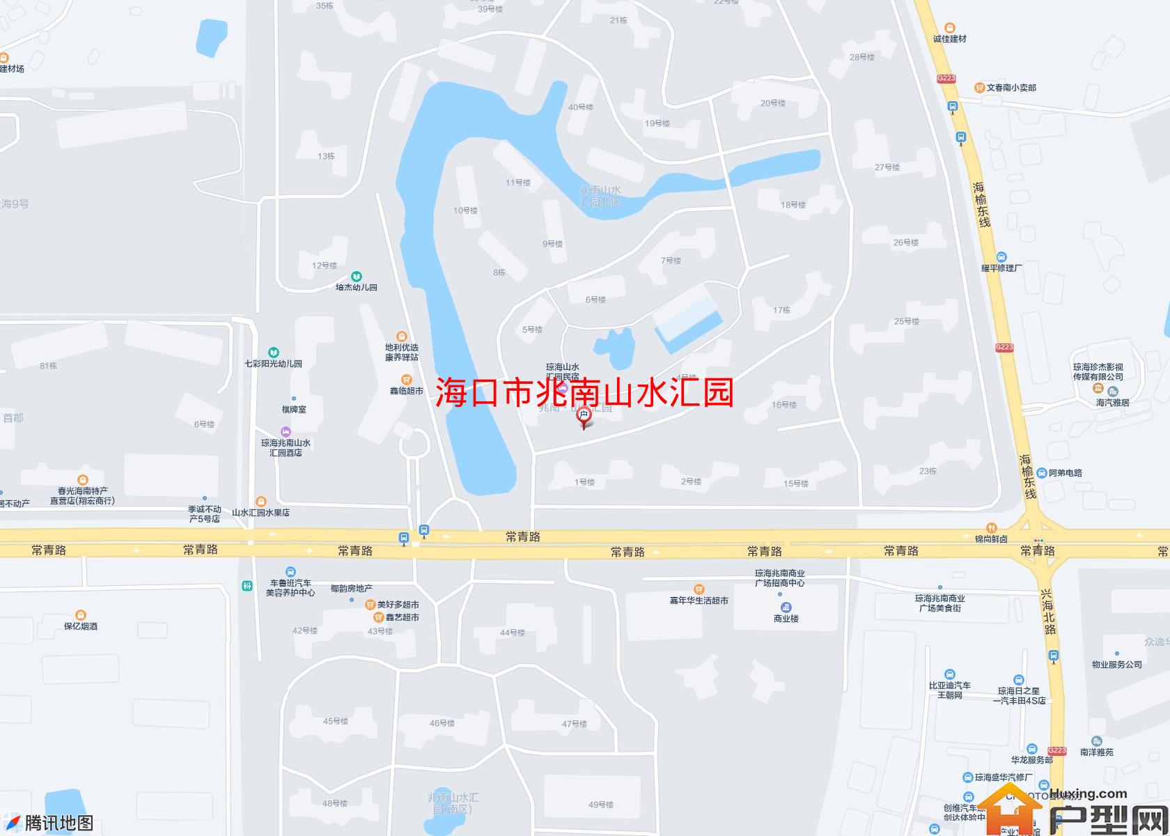 兆南山水汇园小区 - 户型网