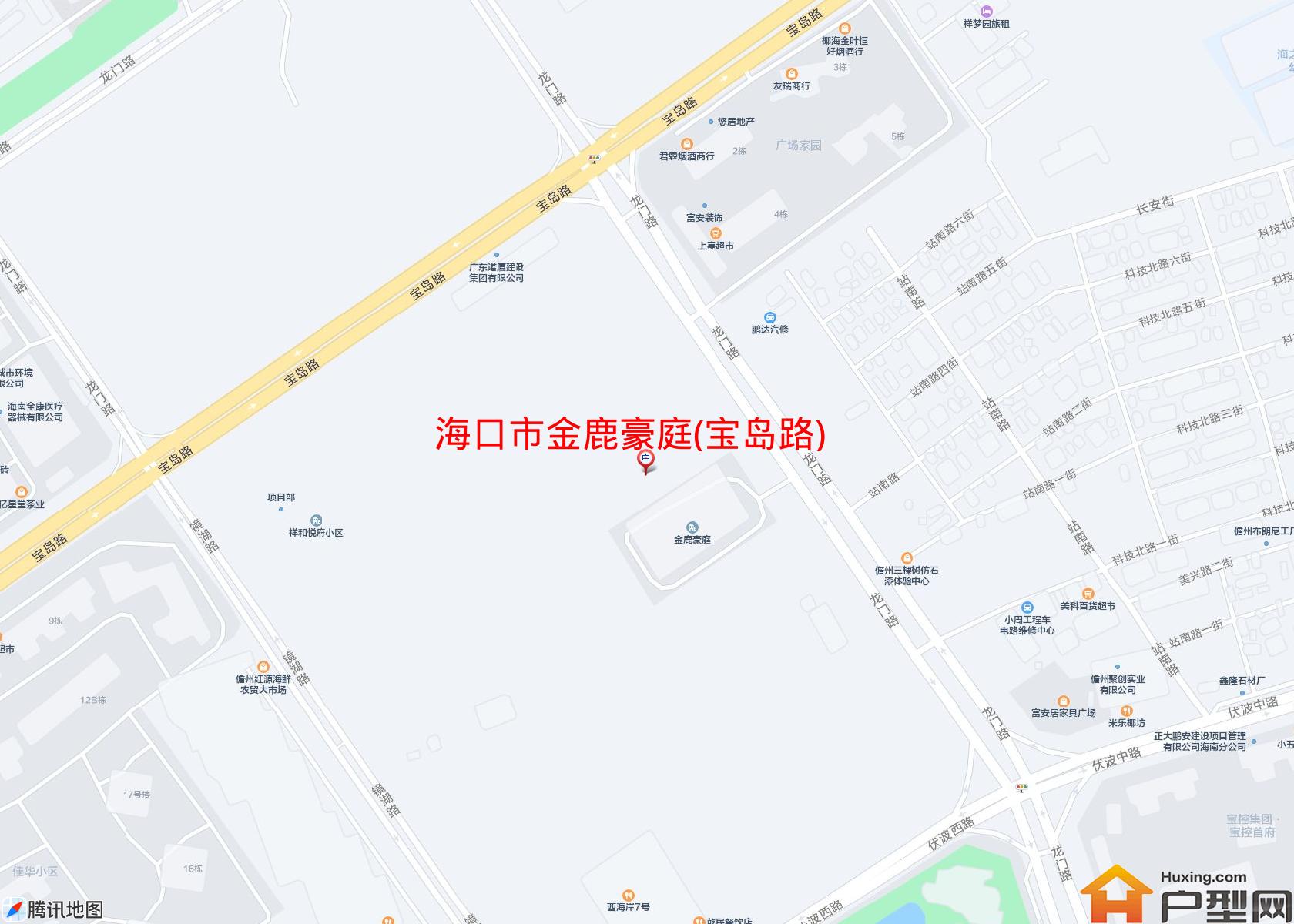 金鹿豪庭(宝岛路)小区 - 户型网