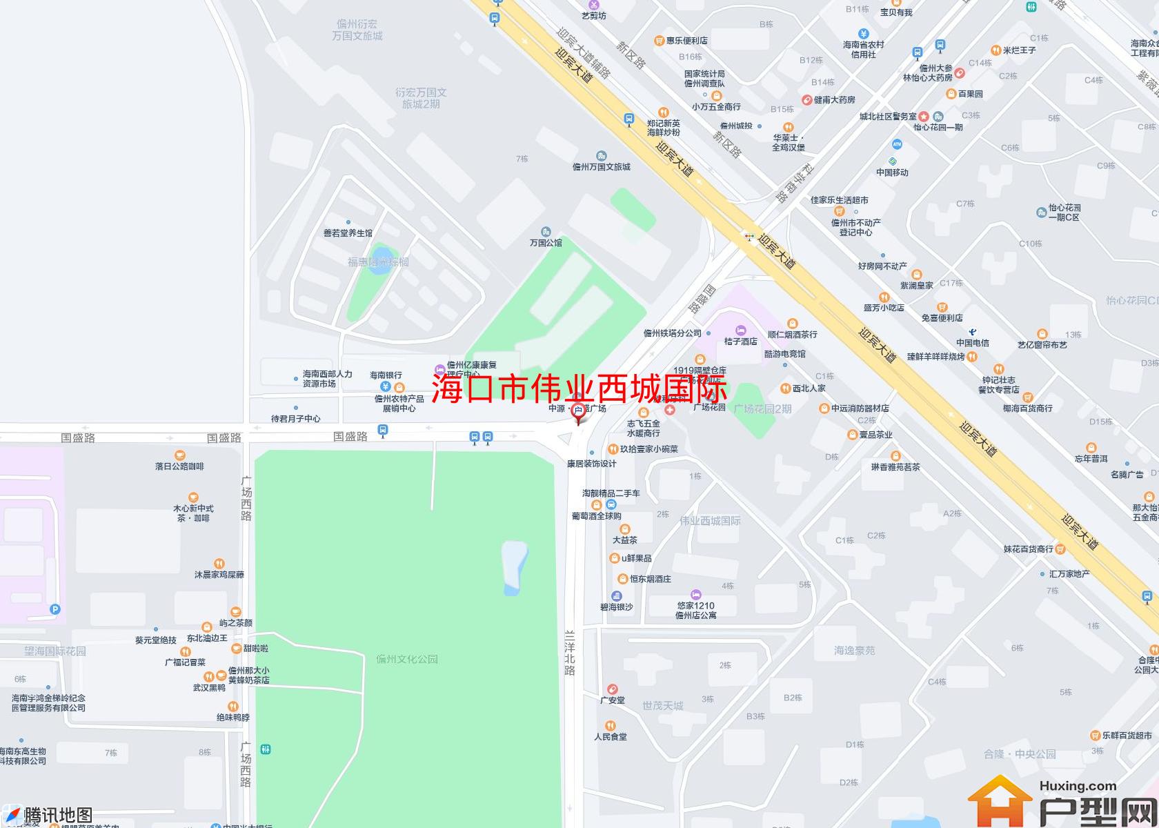 伟业西城国际小区 - 户型网