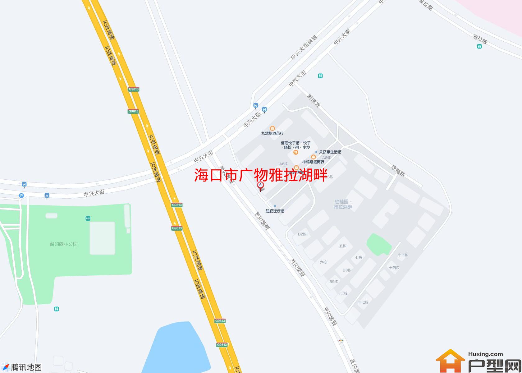 广物雅拉湖畔小区 - 户型网