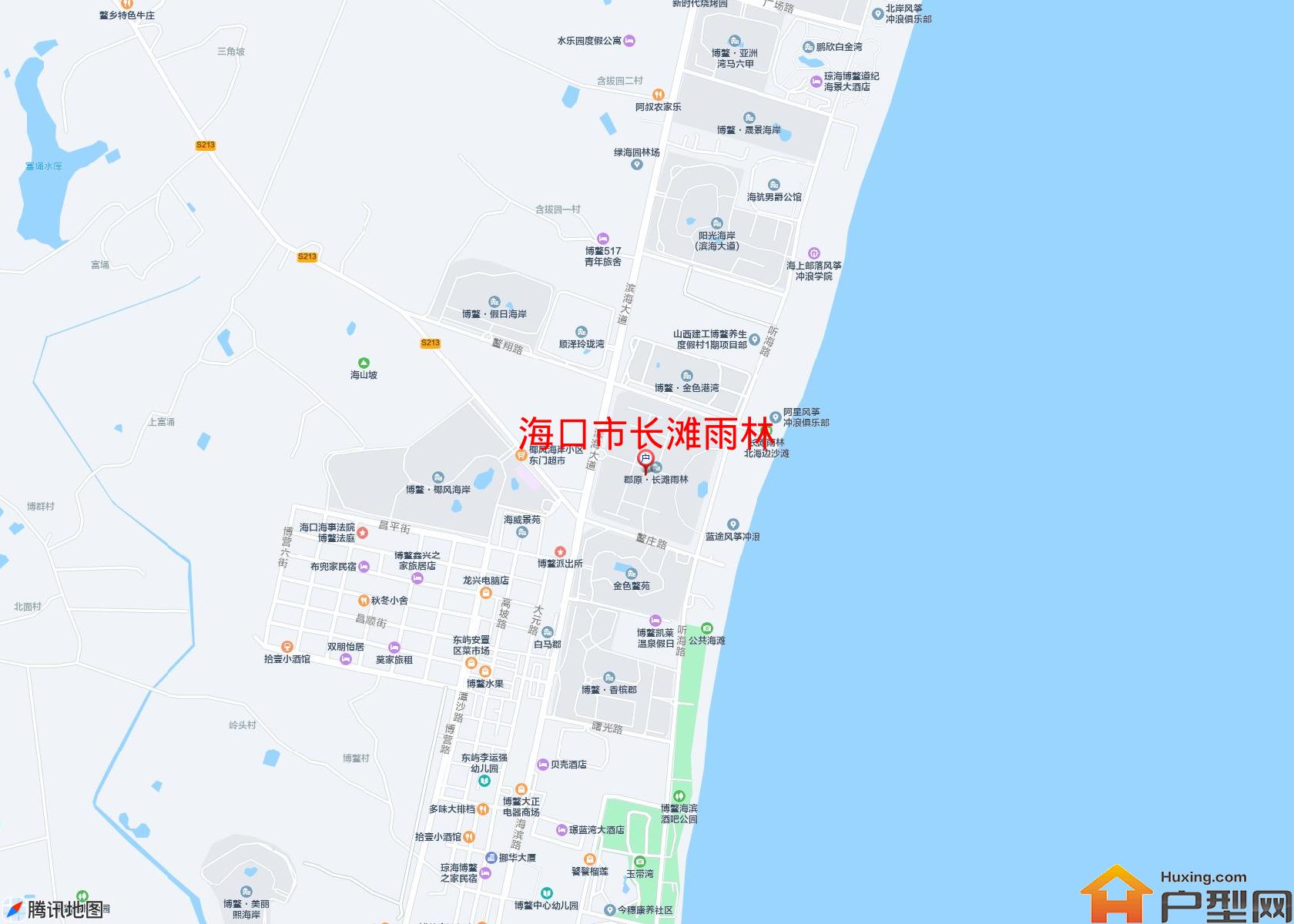 长滩雨林小区 - 户型网