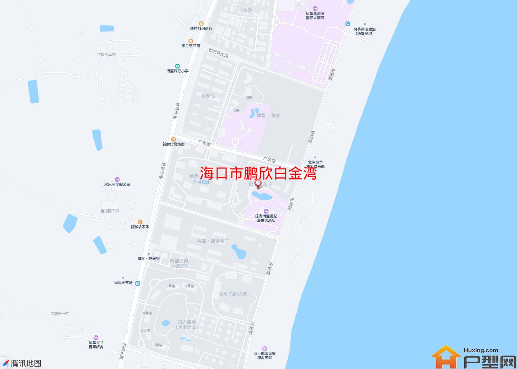 鹏欣白金湾小区 - 户型网