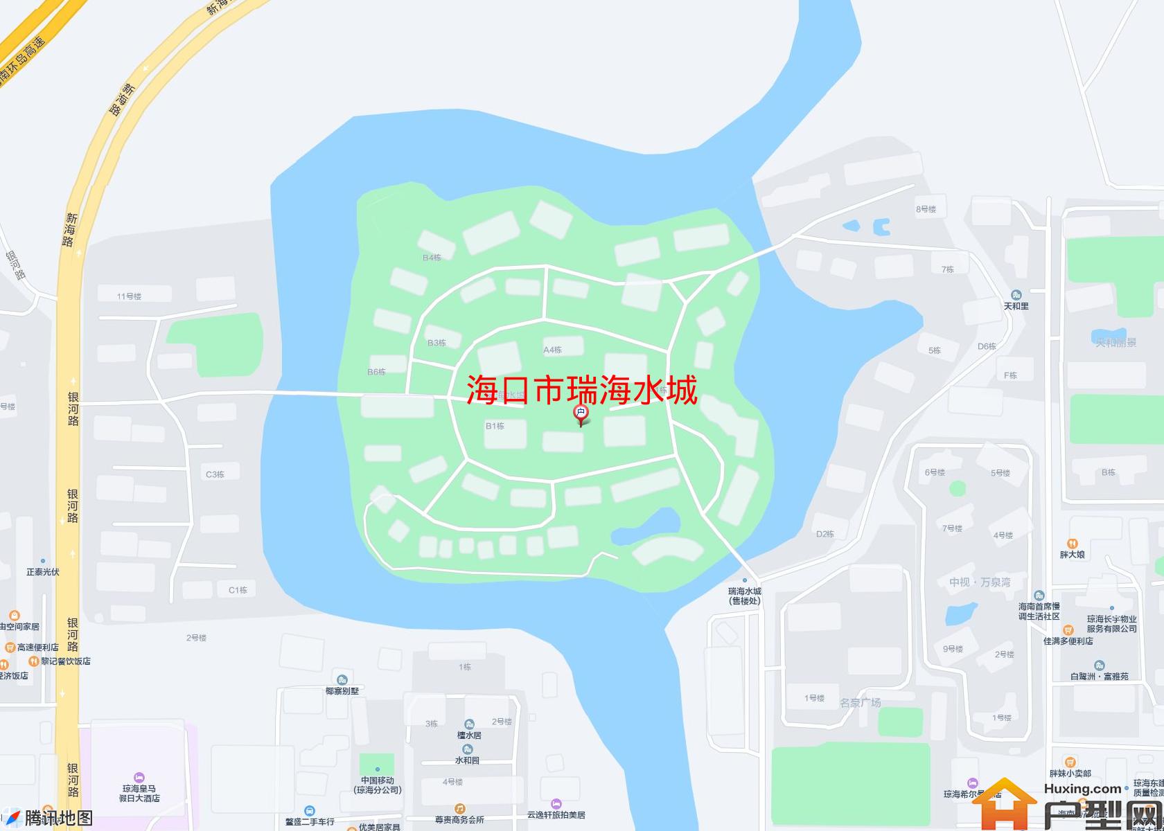 瑞海水城小区 - 户型网
