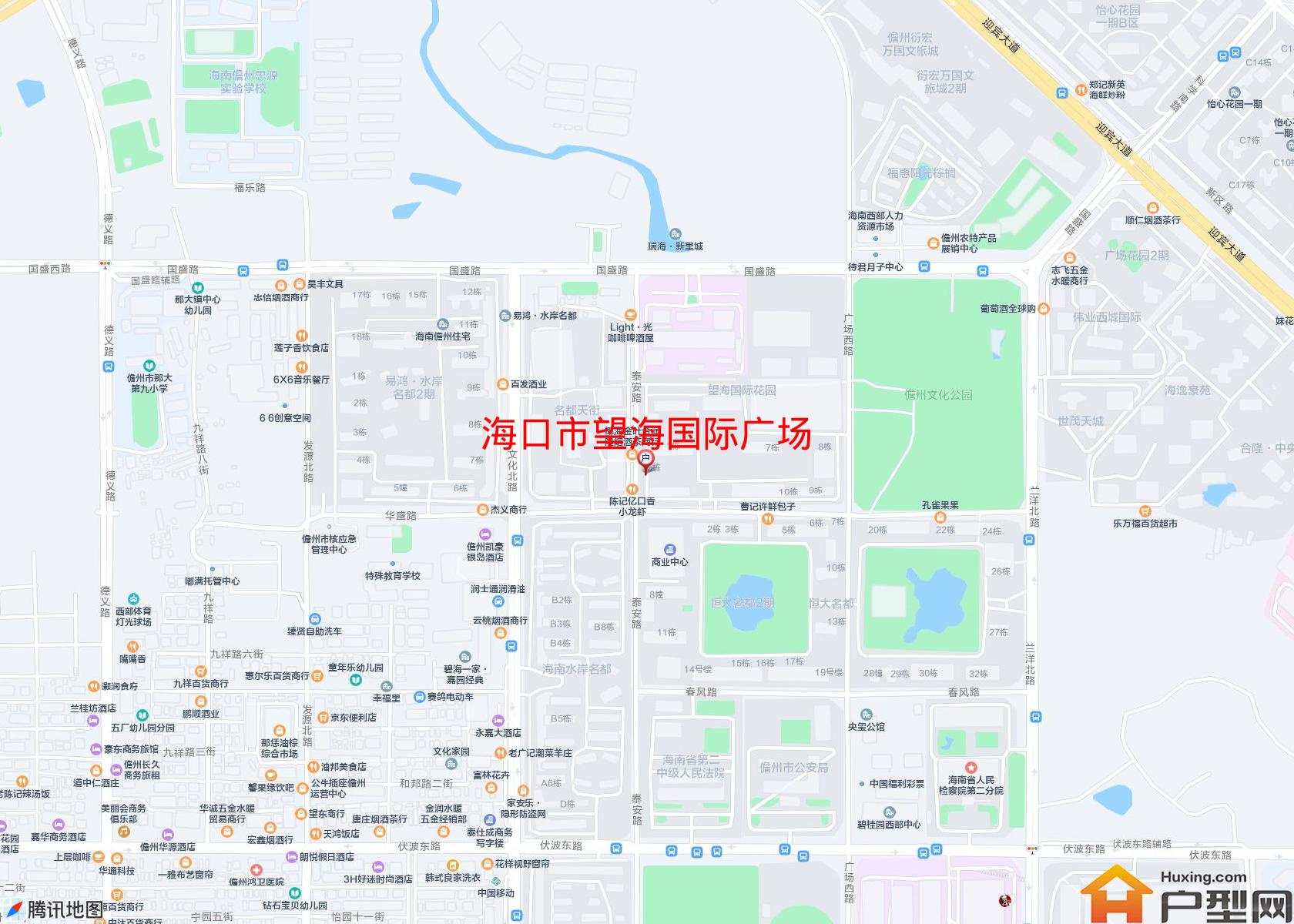 望海国际广场小区 - 户型网