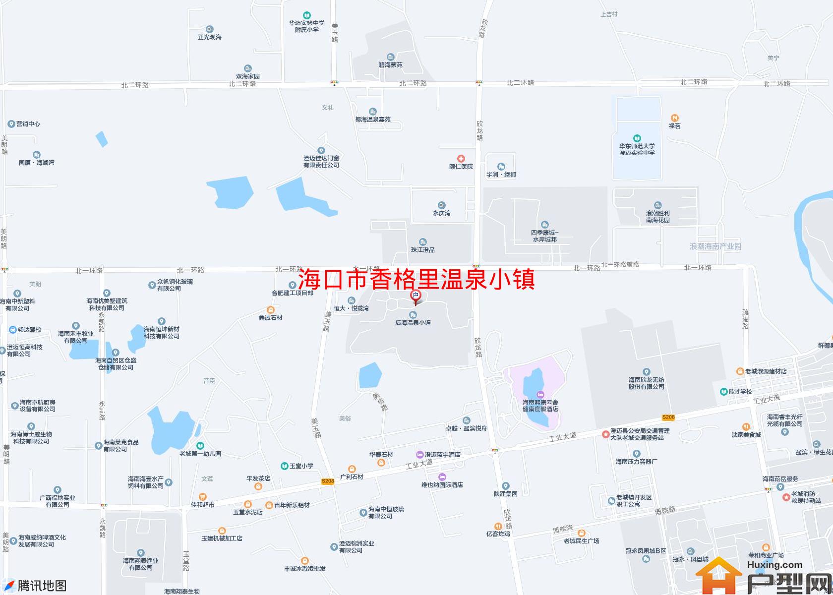香格里温泉小镇小区 - 户型网