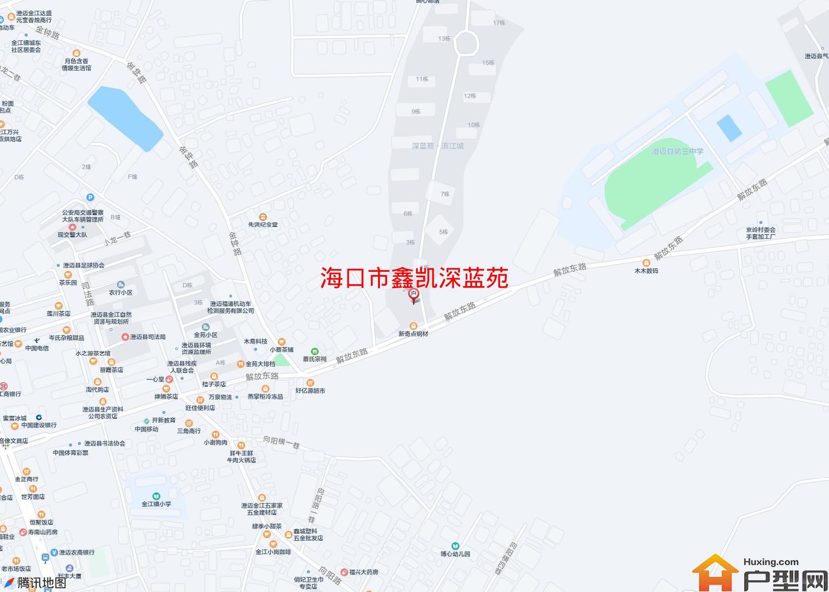 鑫凯深蓝苑小区 - 户型网