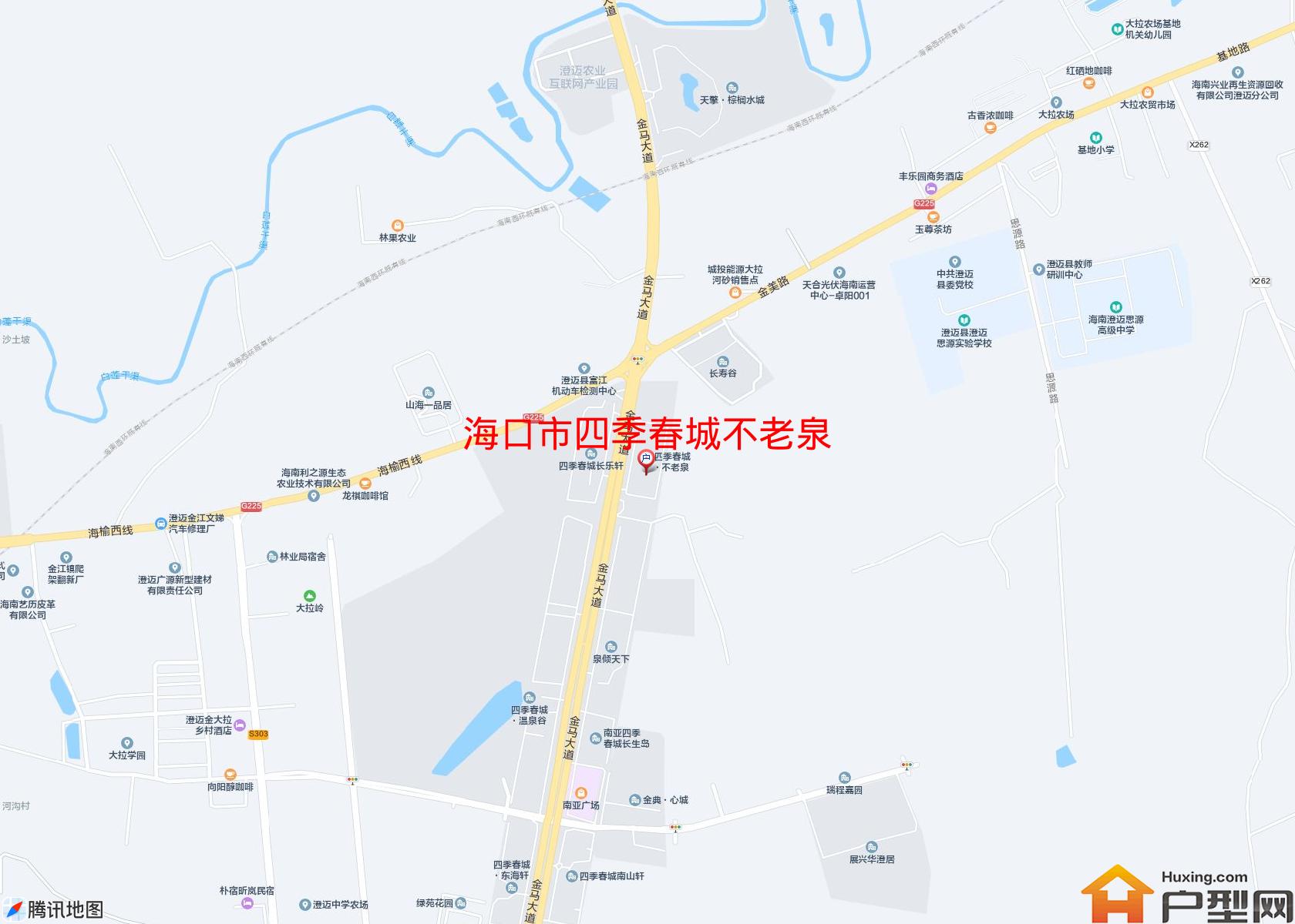 四季春城不老泉小区 - 户型网