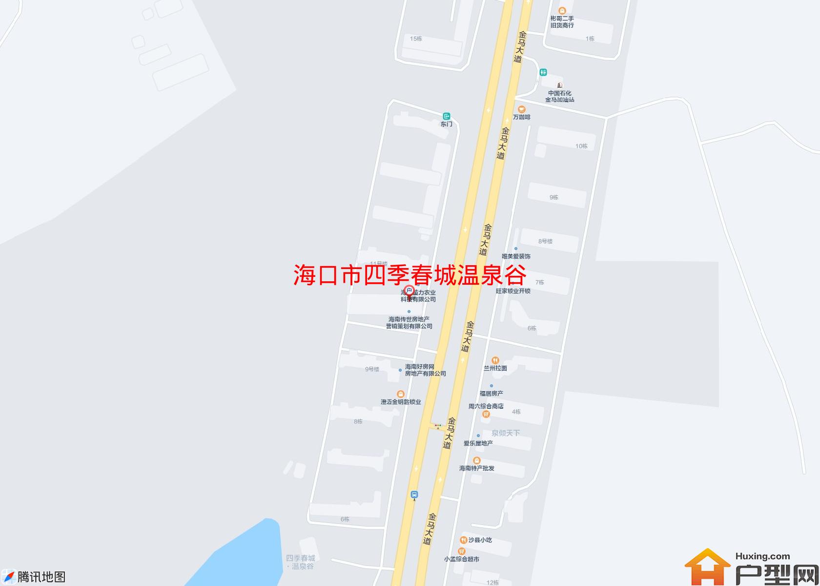 四季春城温泉谷小区 - 户型网