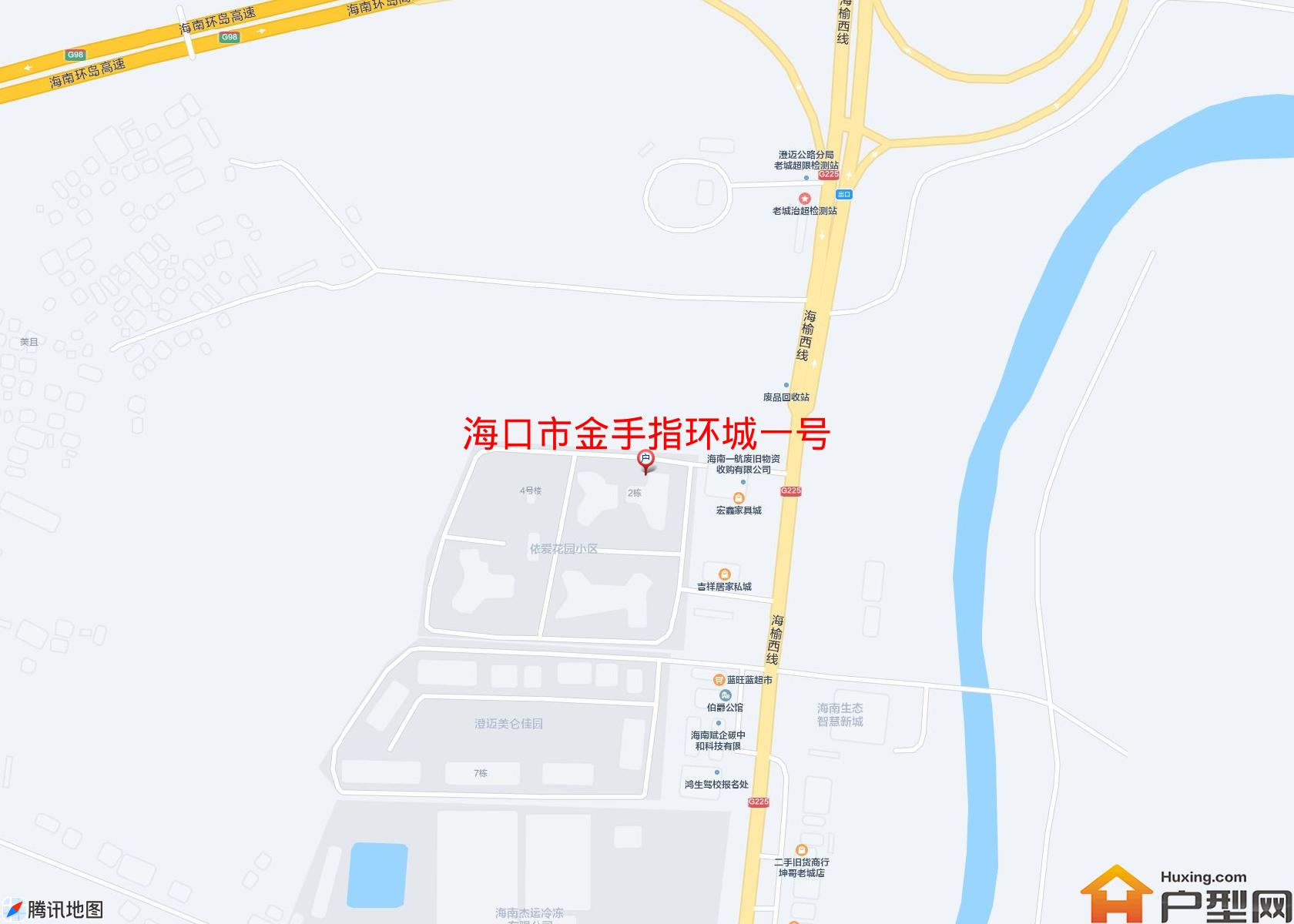 金手指环城一号小区 - 户型网