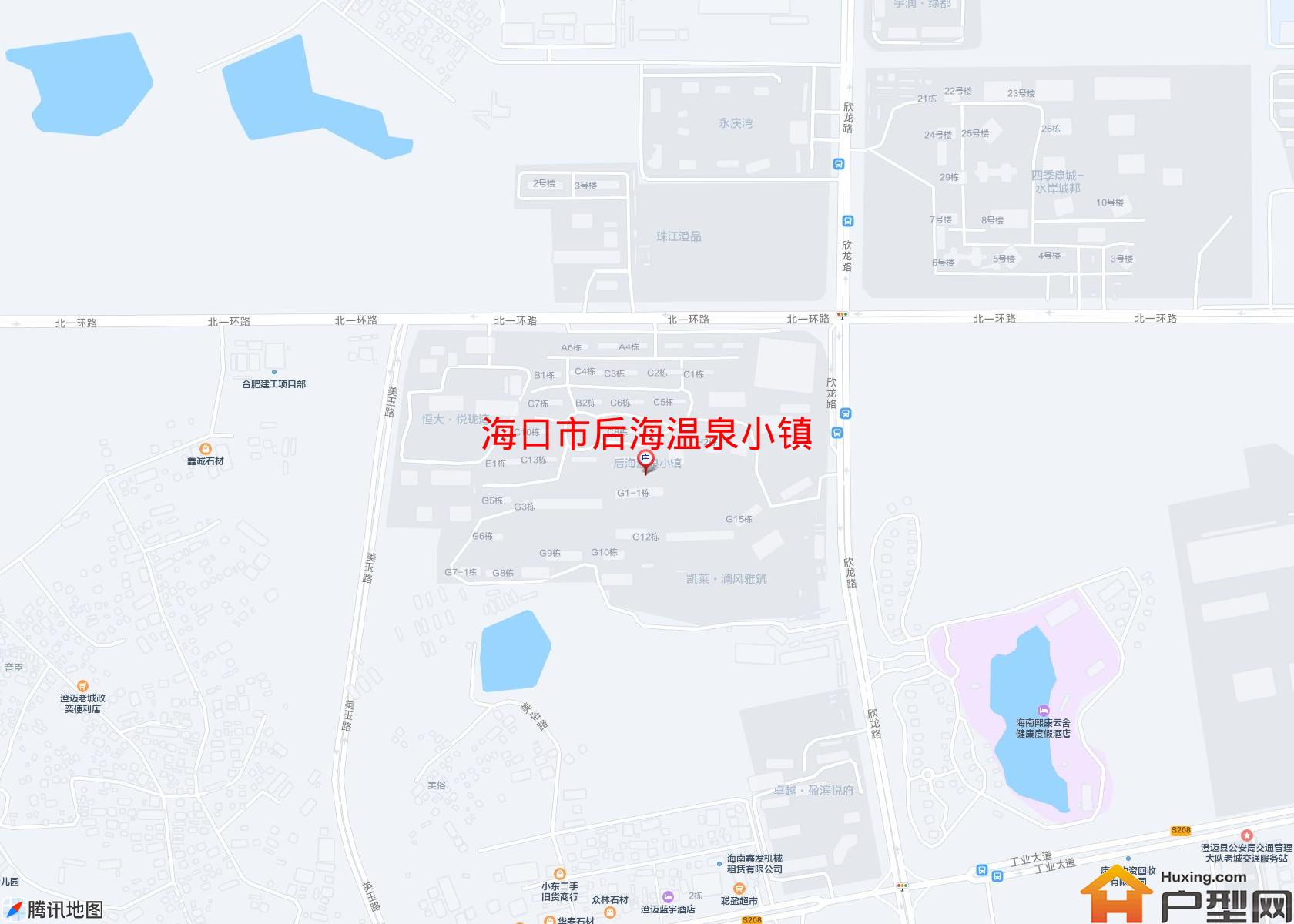 后海温泉小镇小区 - 户型网