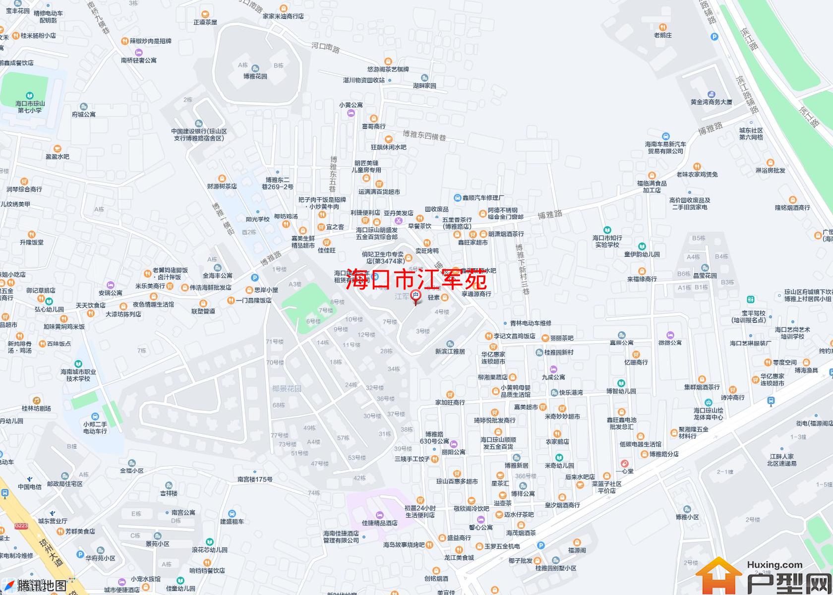 江军苑小区 - 户型网