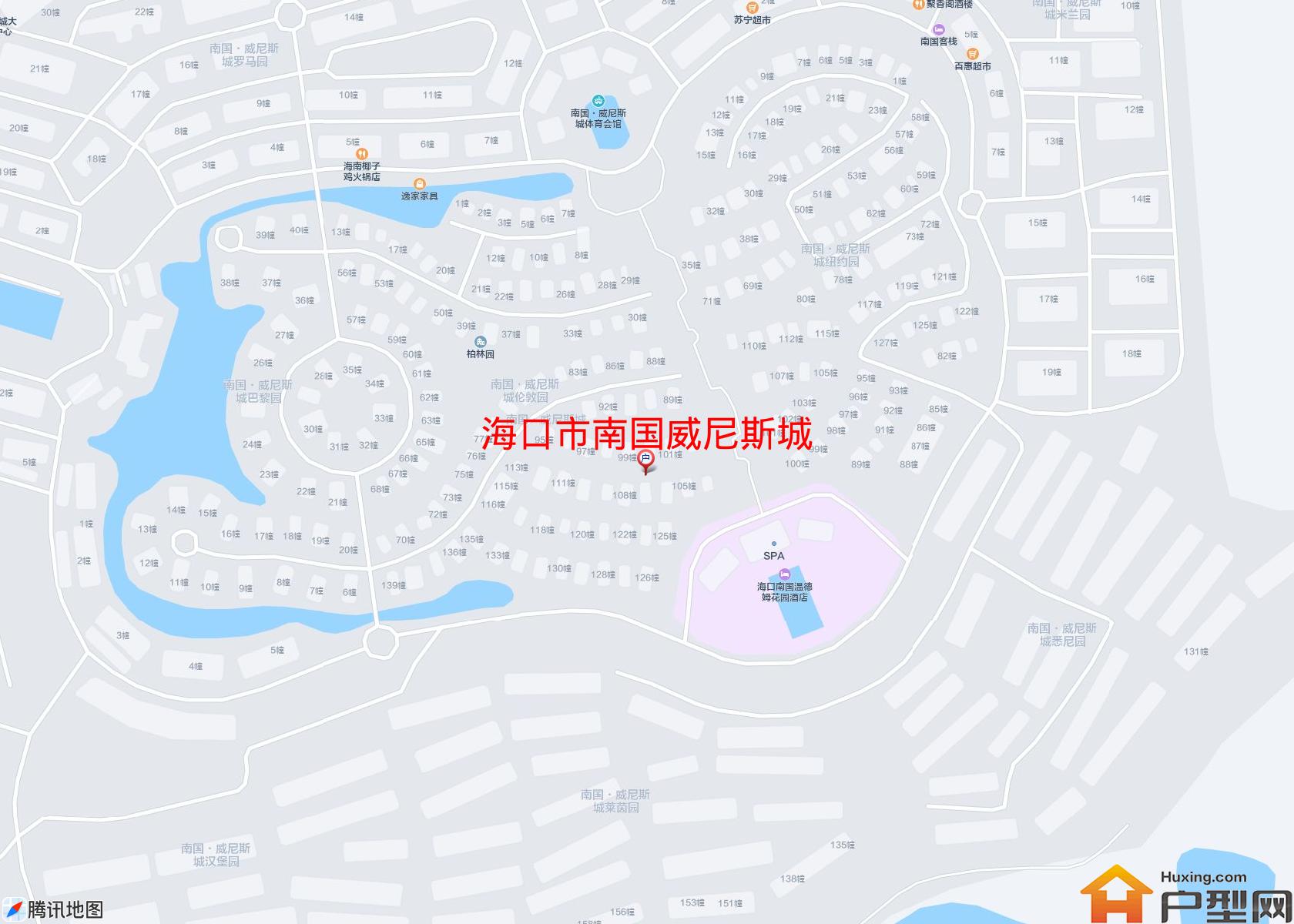 南国威尼斯城小区 - 户型网