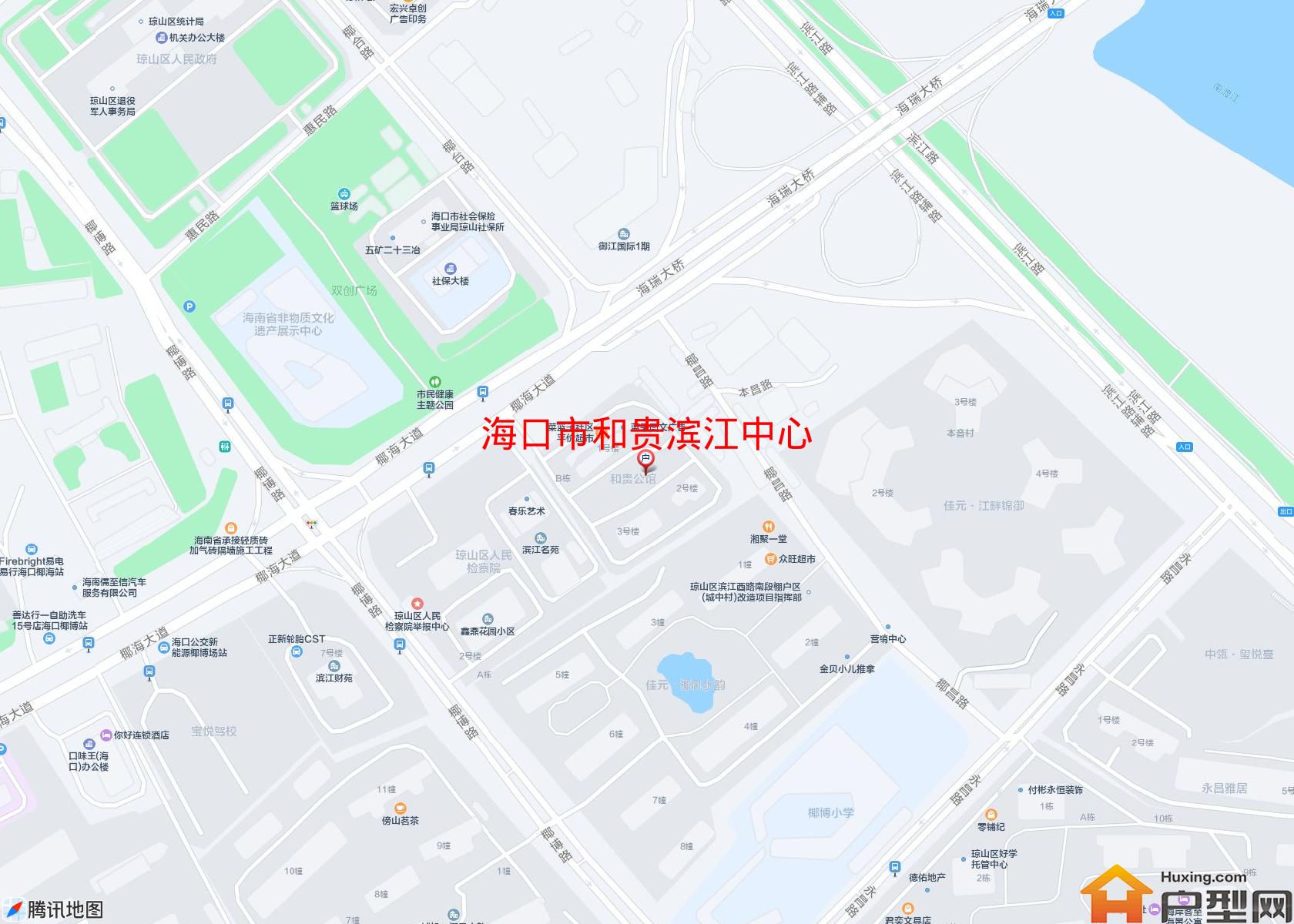 和贵滨江中心小区 - 户型网