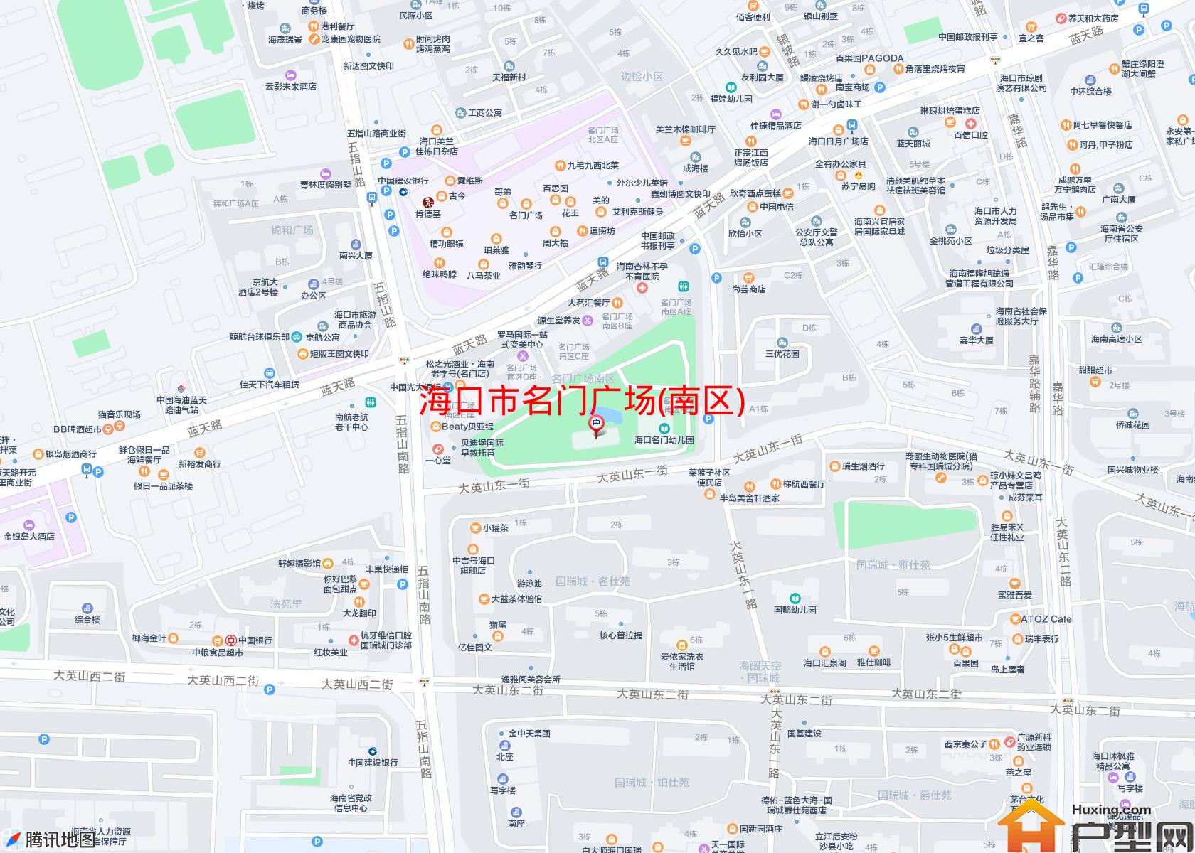 名门广场(南区)小区 - 户型网