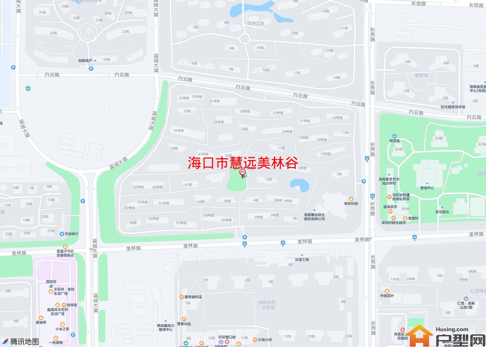 慧远美林谷小区 - 户型网