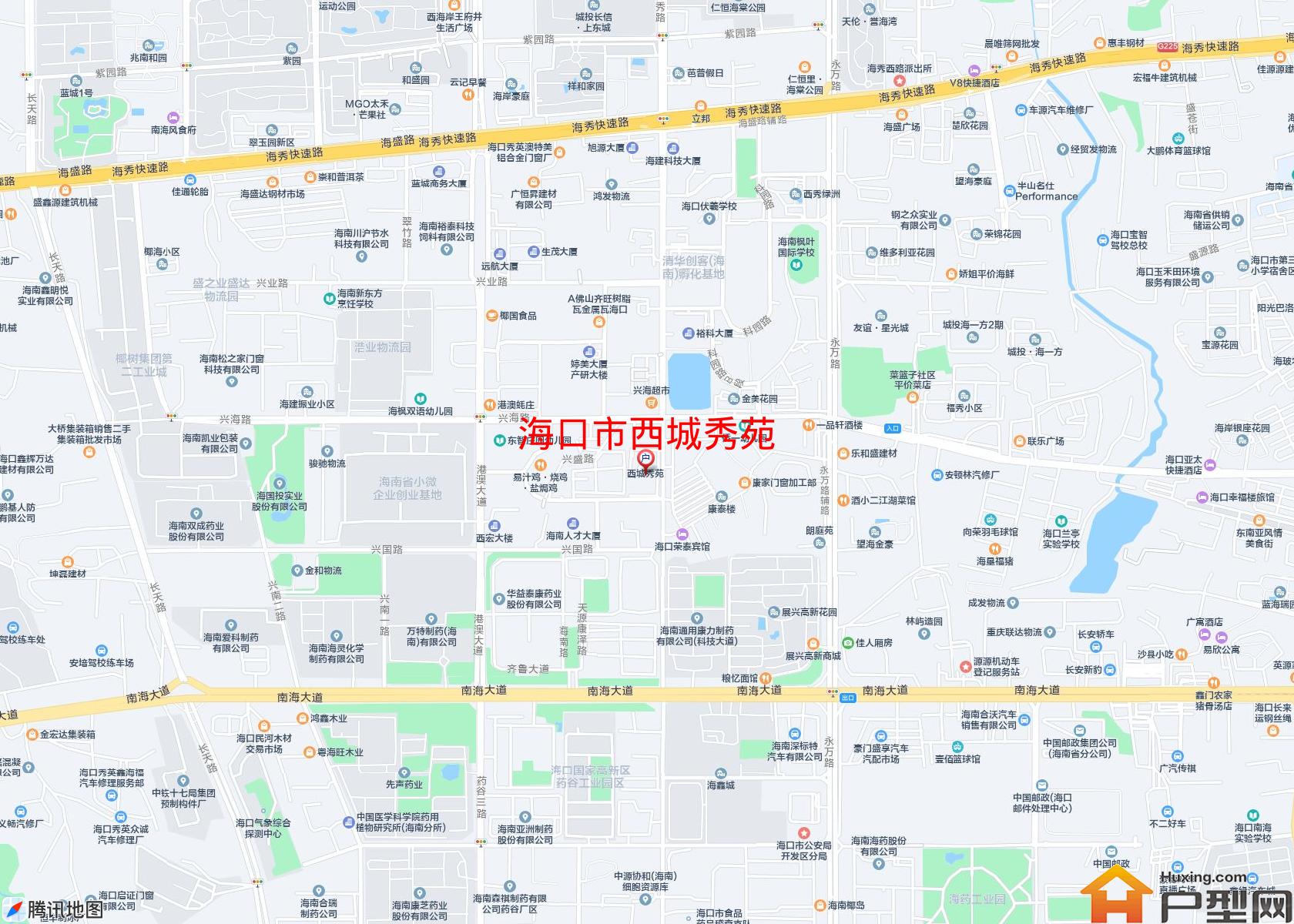 西城秀苑小区 - 户型网