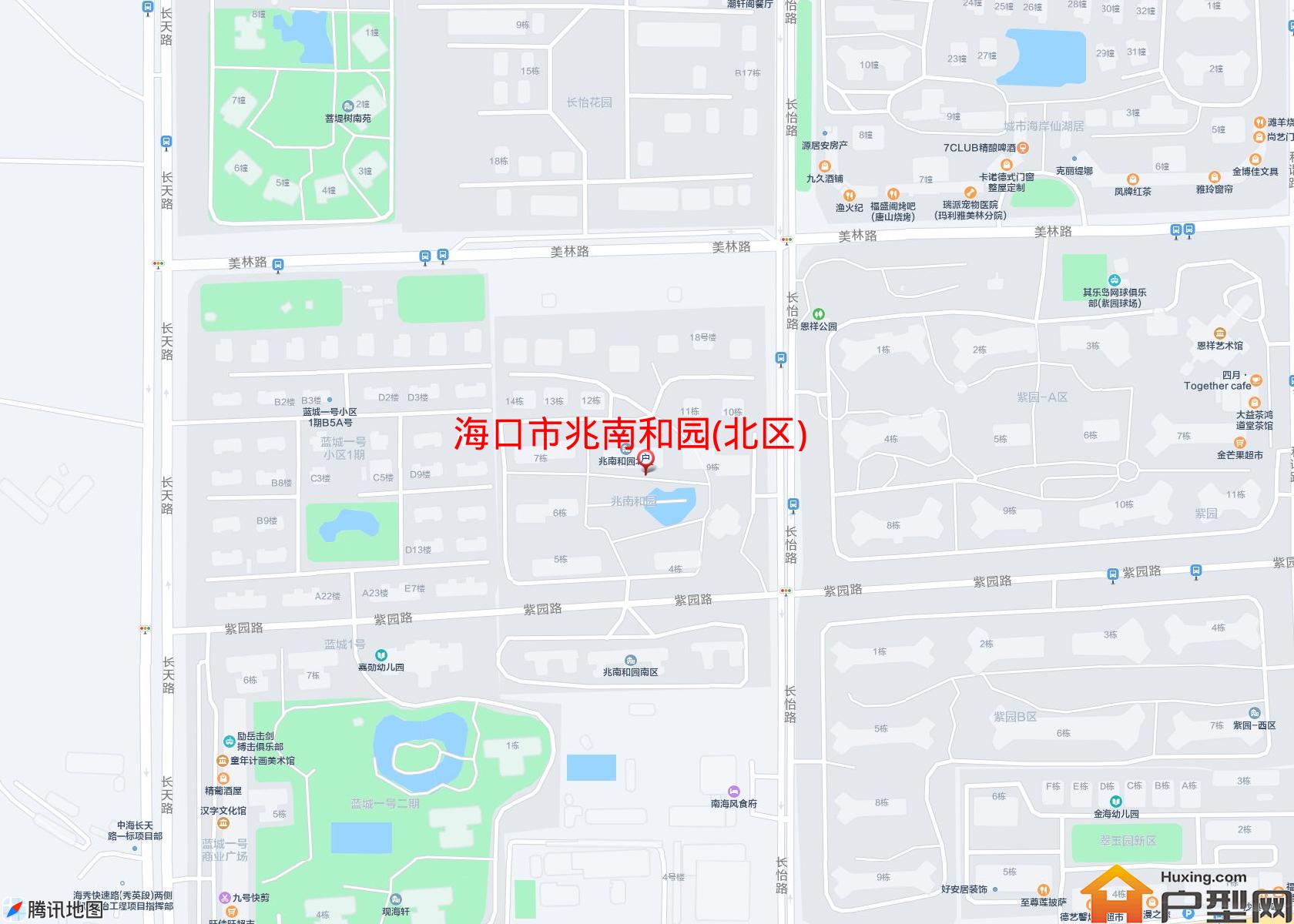 兆南和园(北区)小区 - 户型网