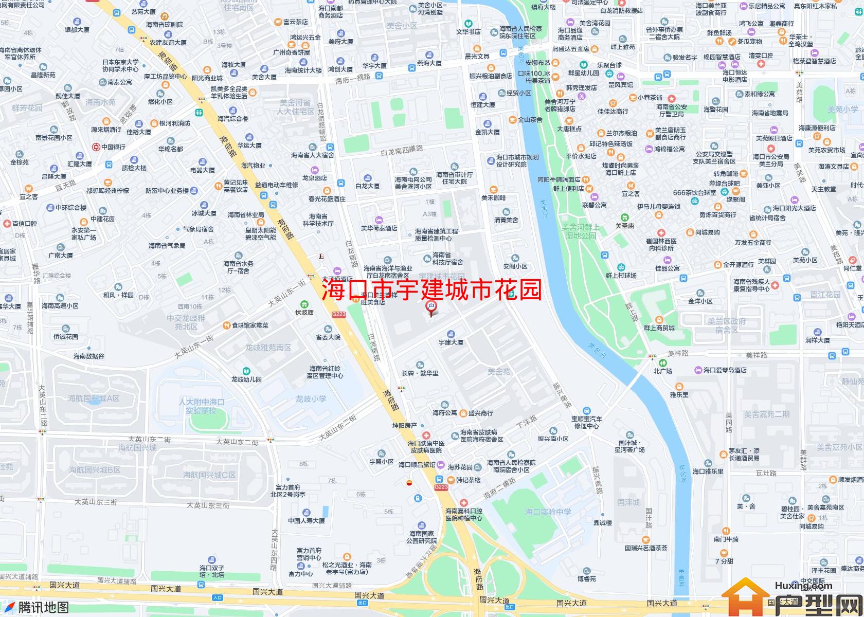 宇建城市花园小区 - 户型网