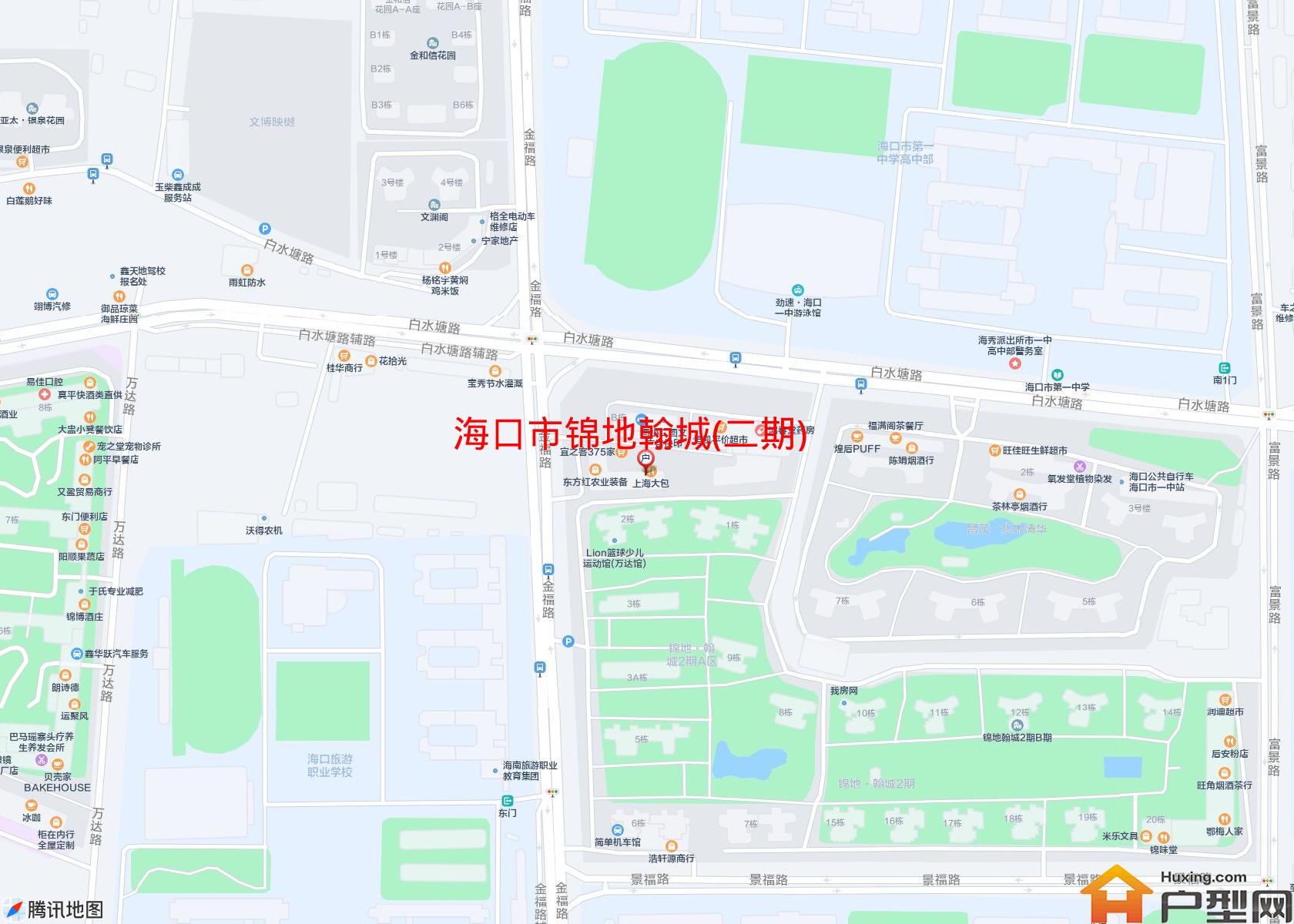 锦地翰城(二期)小区 - 户型网