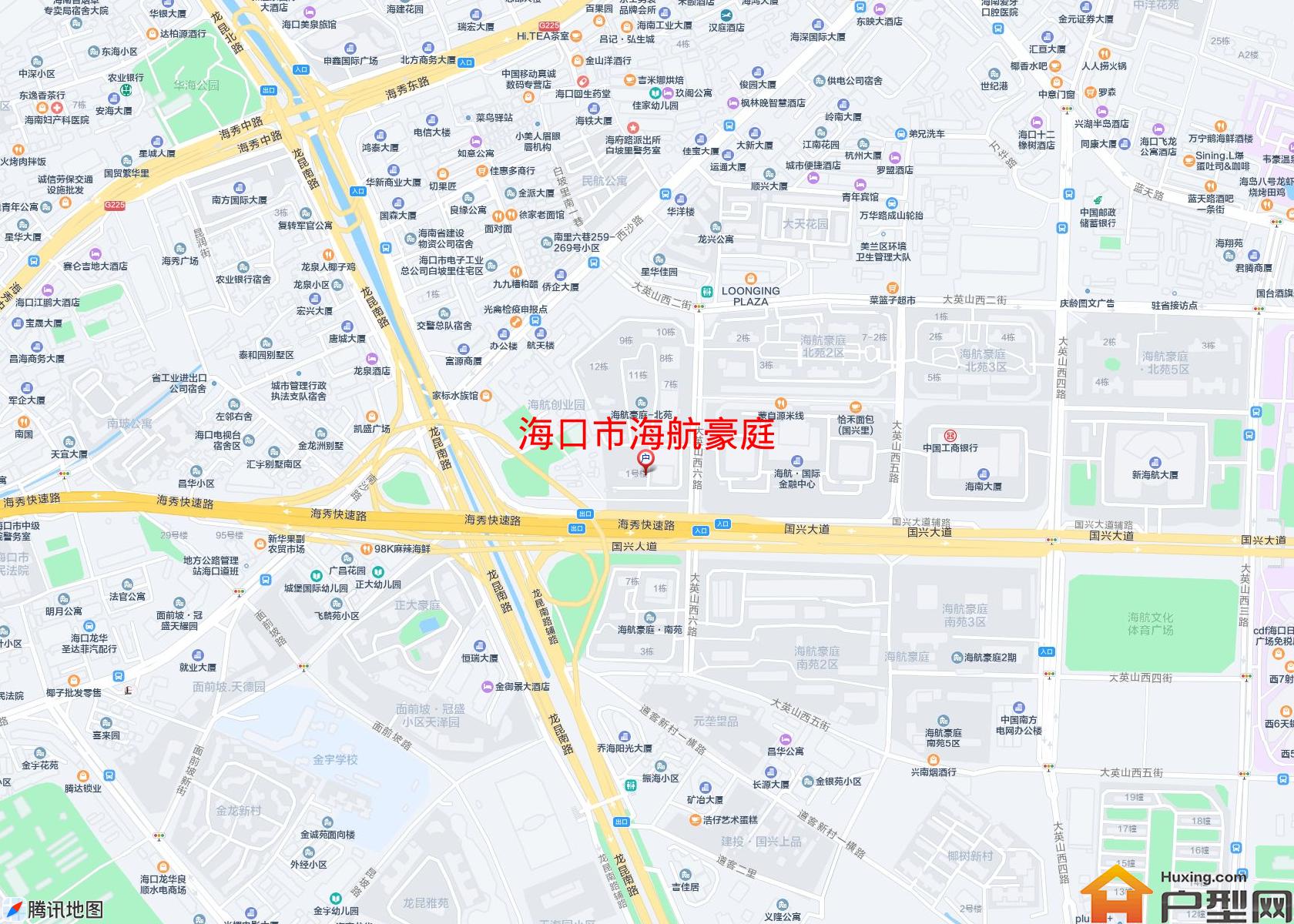 海航豪庭小区 - 户型网
