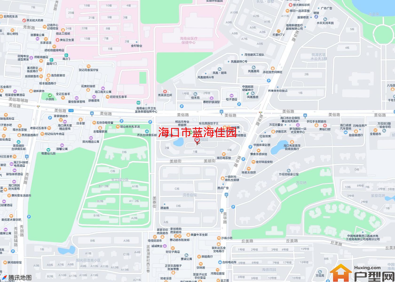 蓝海佳园小区 - 户型网