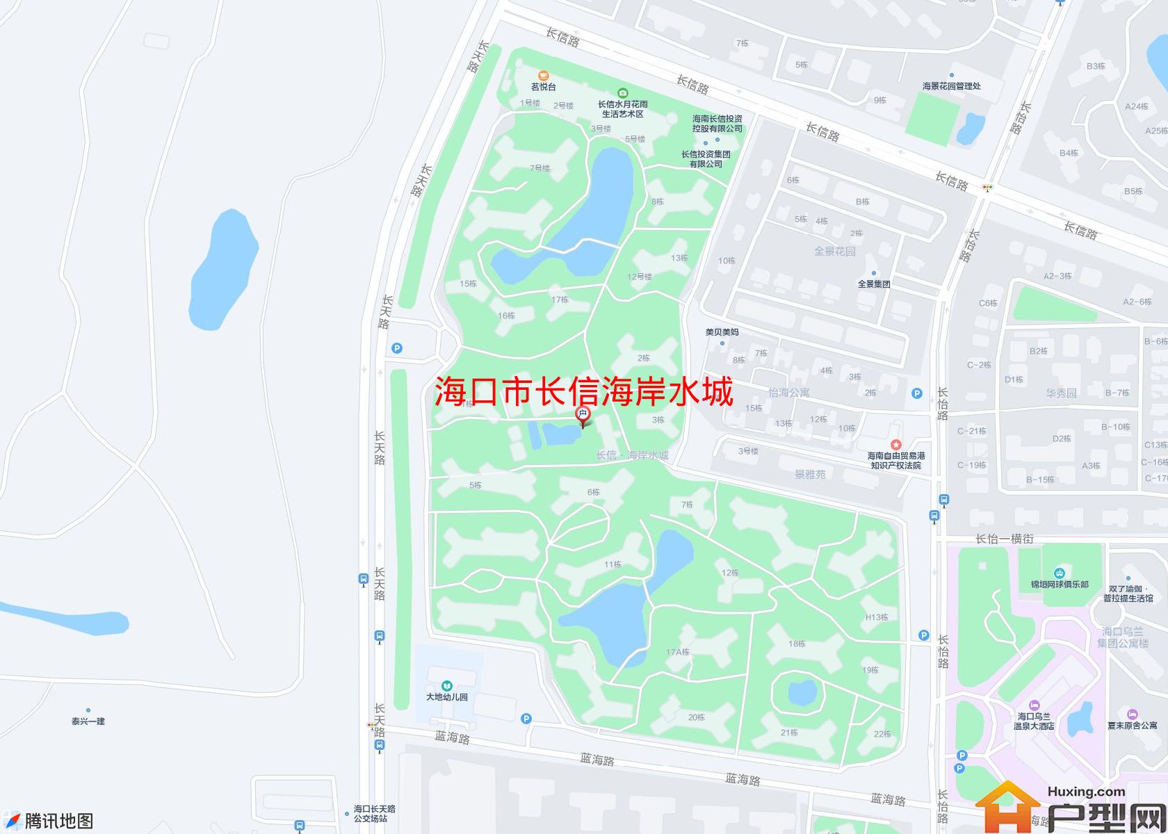 长信海岸水城小区 - 户型网