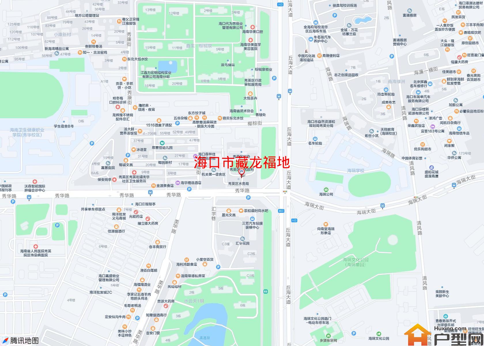 藏龙福地小区 - 户型网