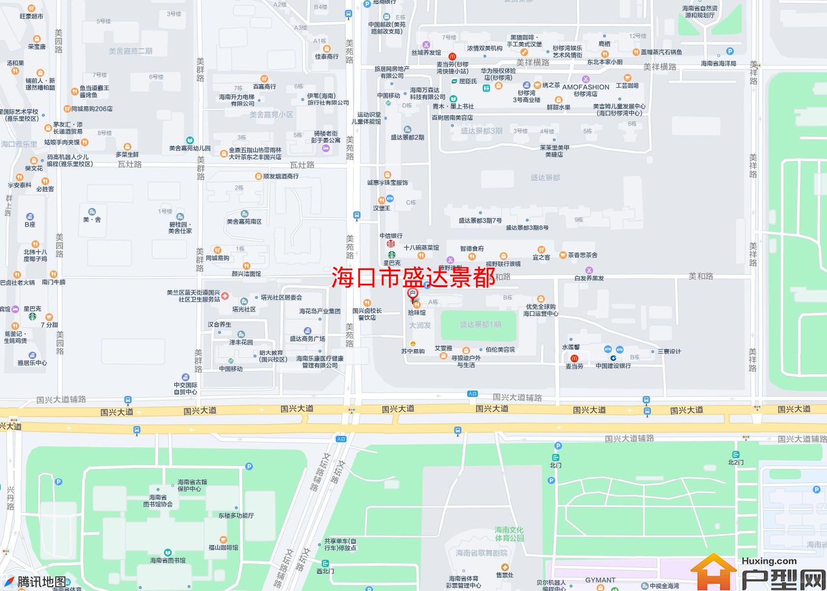盛达景都小区 - 户型网 盛达景都小区 - 户型网