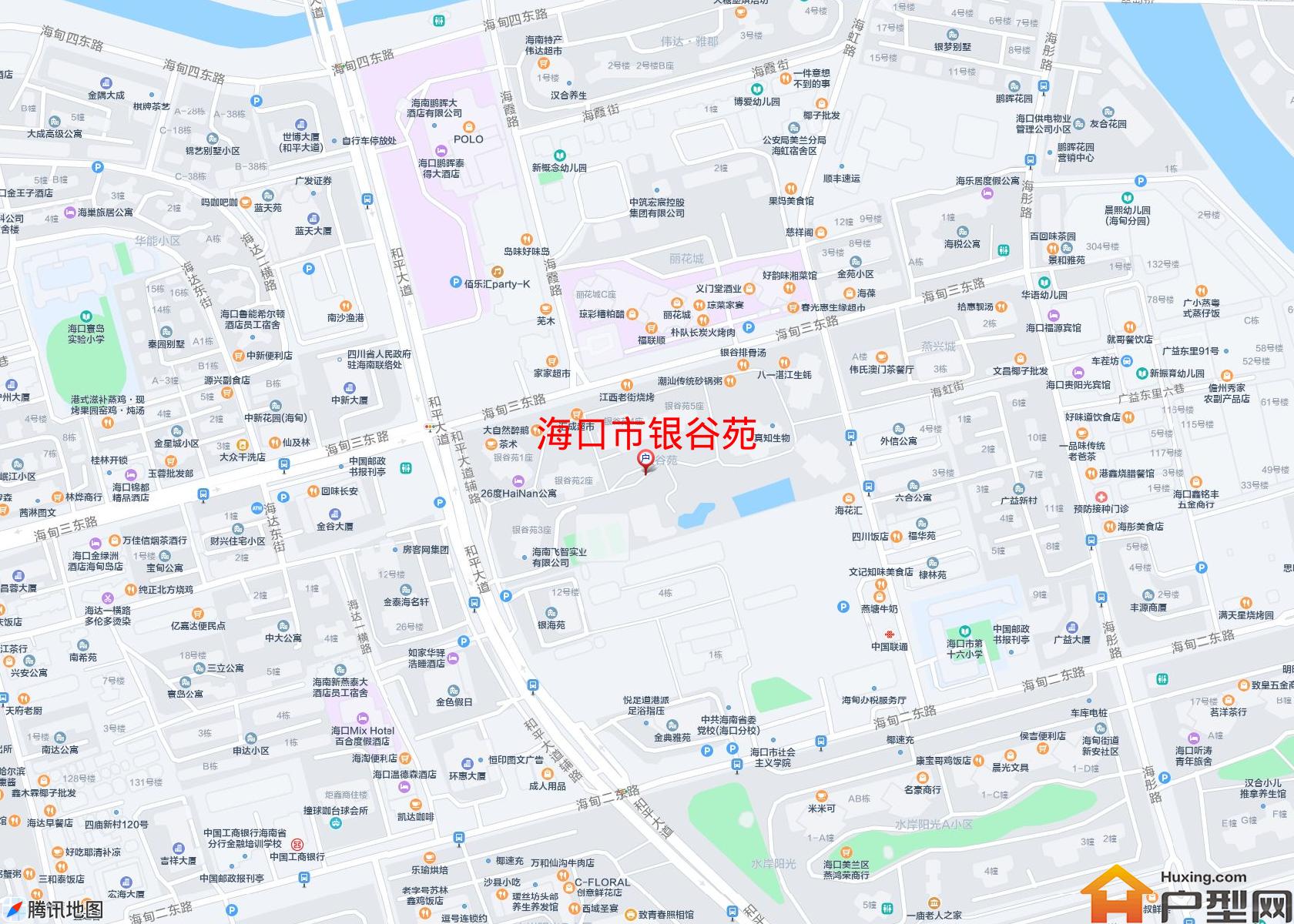 银谷苑小区 - 户型网