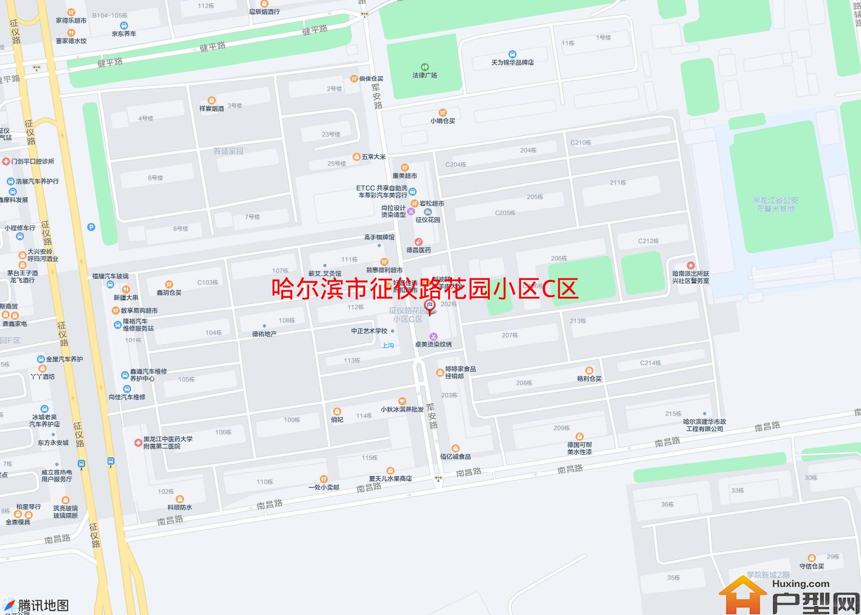 征仪路花园小区C区小区 - 户型网