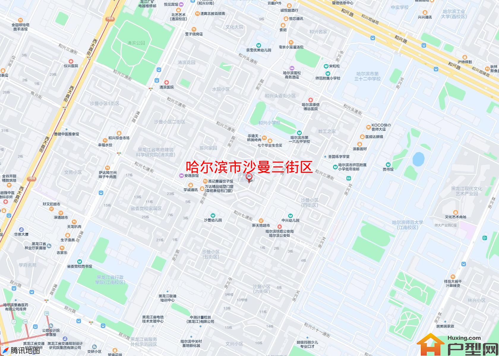 沙曼三街区小区 - 户型网