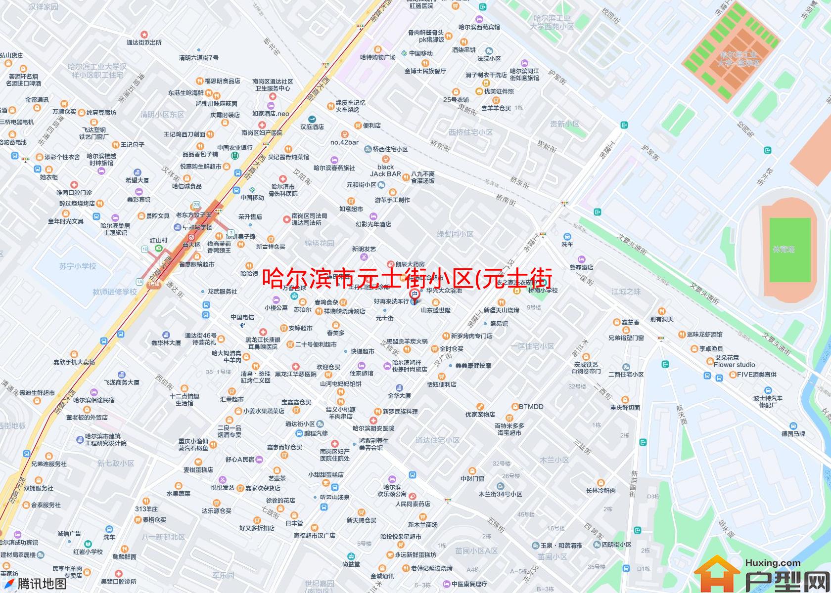 元士街小区(元士街4-5号(双号))小区 - 户型网