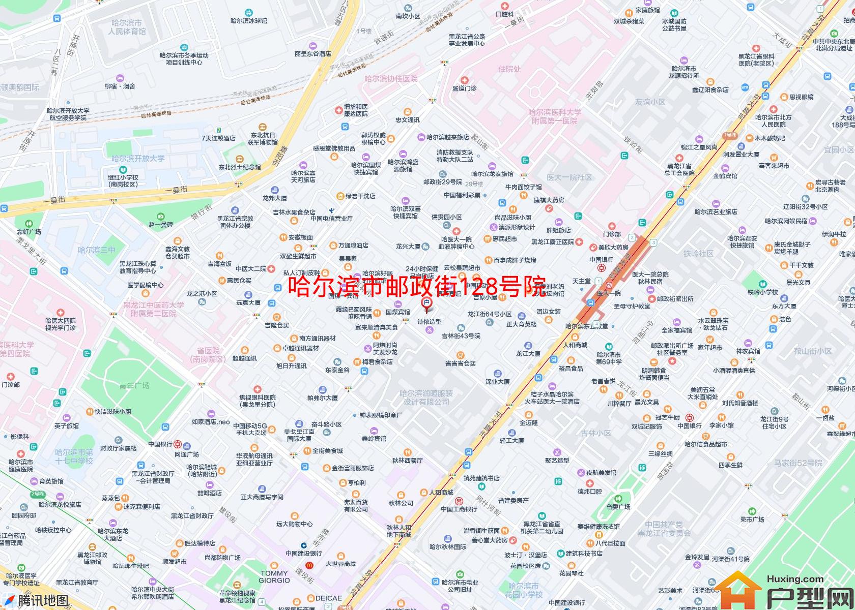 邮政街128号院小区 - 户型网