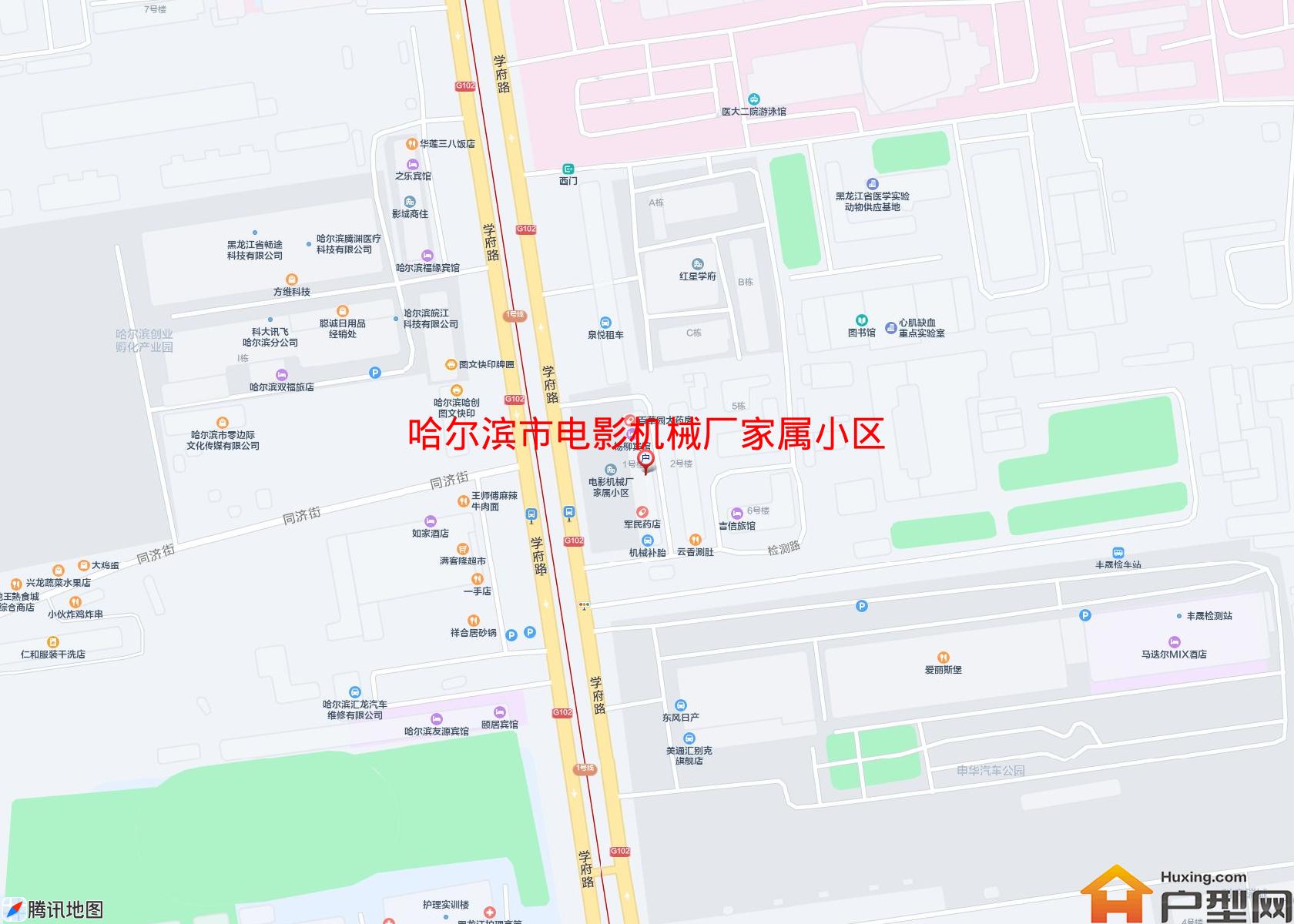 电影机械厂家属小区小区 - 户型网