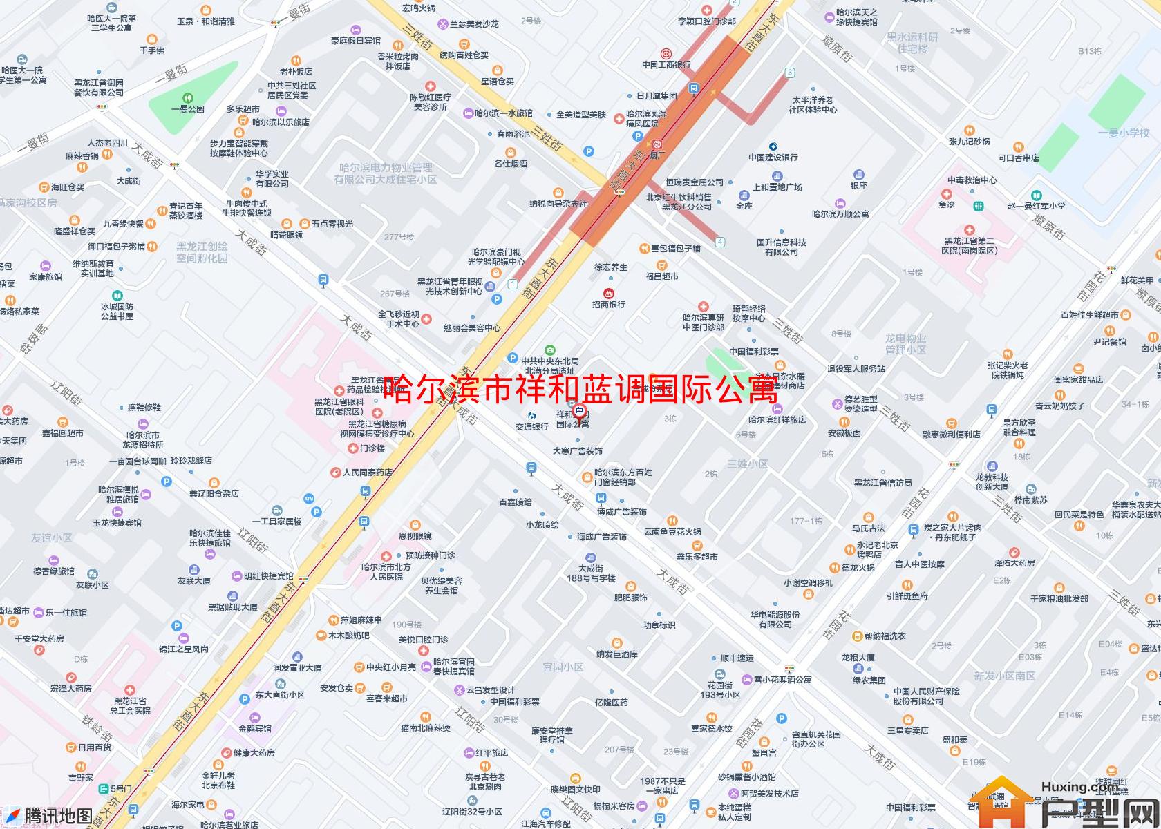 祥和蓝调国际公寓小区 - 户型网