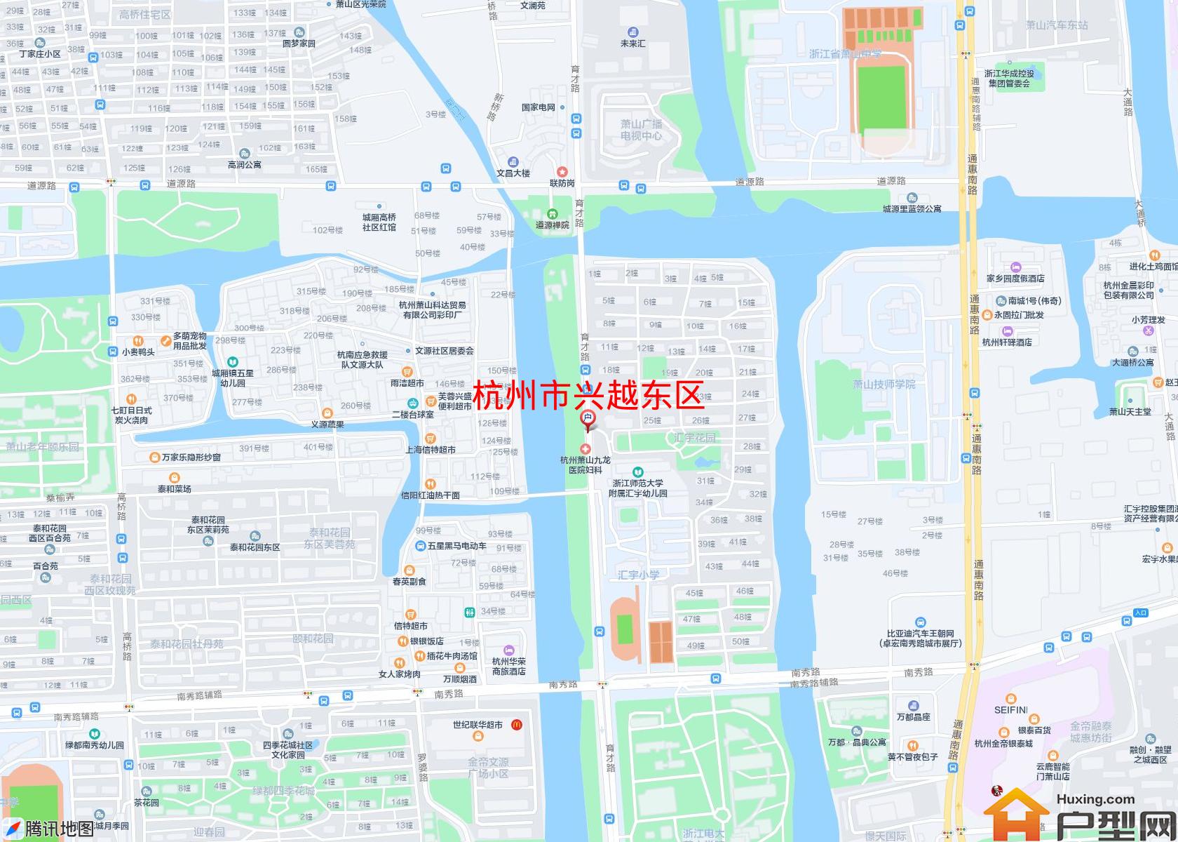 兴越东区小区 - 户型网